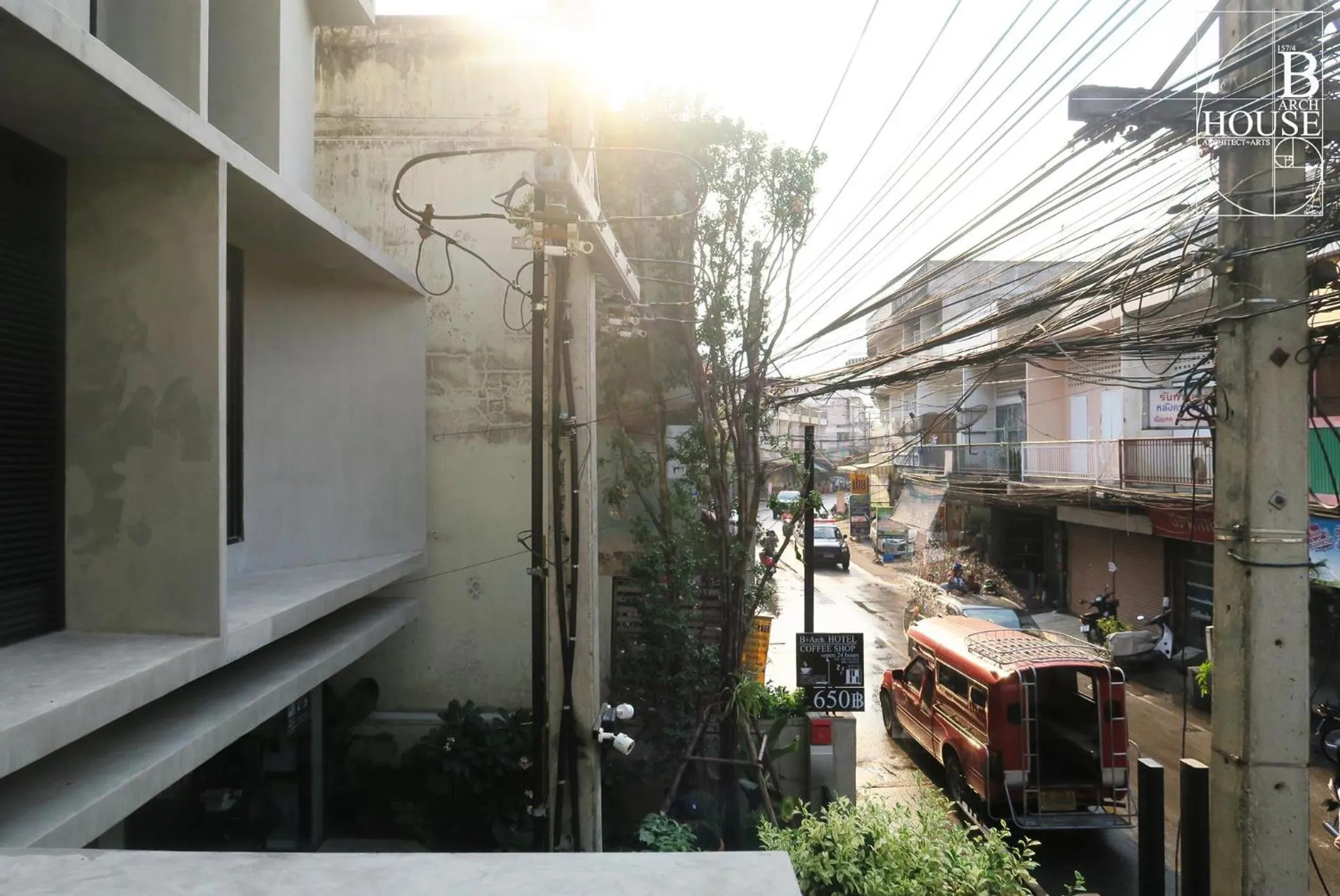 Street view in B Arch House Hotel and Cafe ll NO PARKING ll