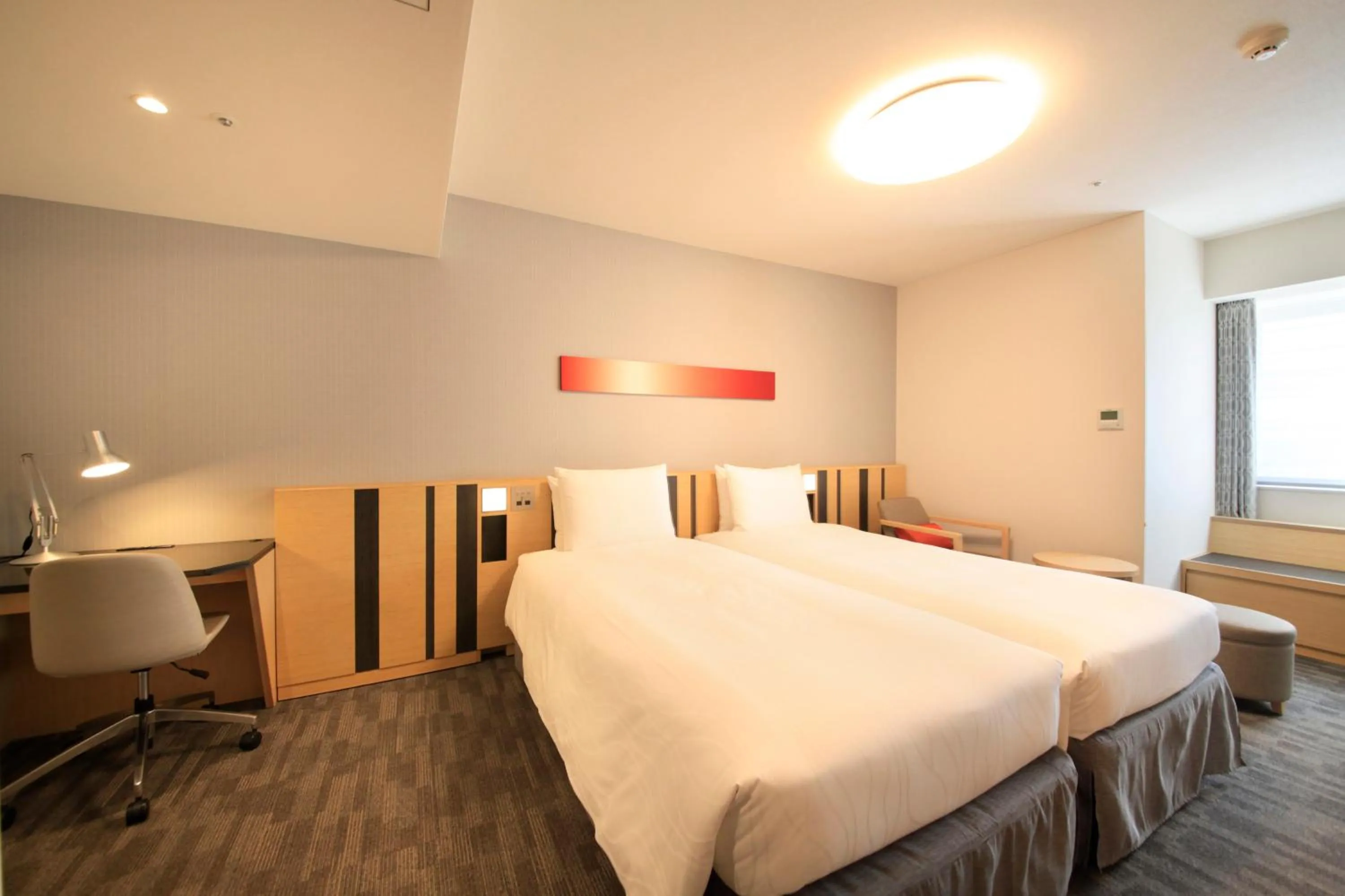 Photo of the whole room, Bed in Richmond Hotel Tokyo Suidobashi