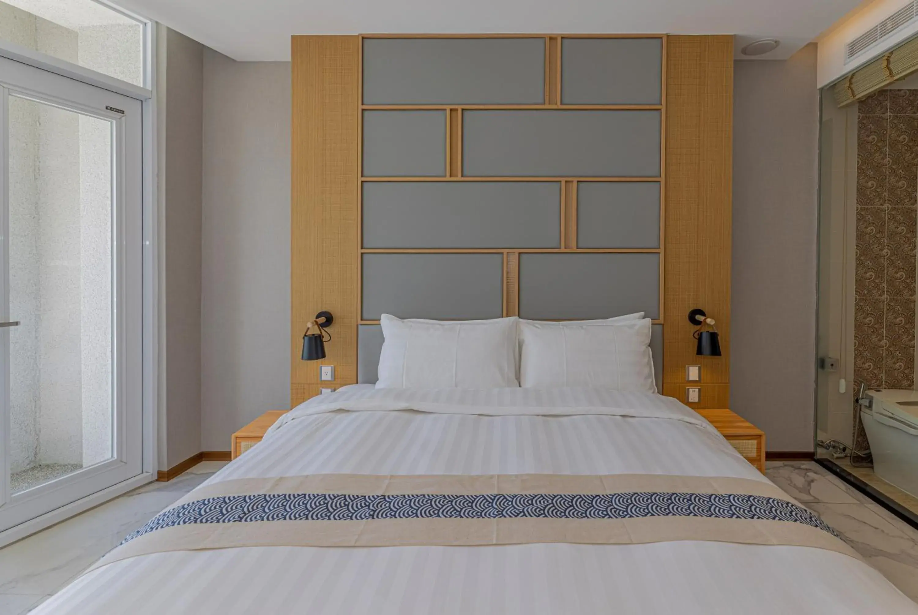 Bed in Sun Moon Lake Apollo Resort Hotel Bed in Sun Moon Lake Apollo Resort Hotel