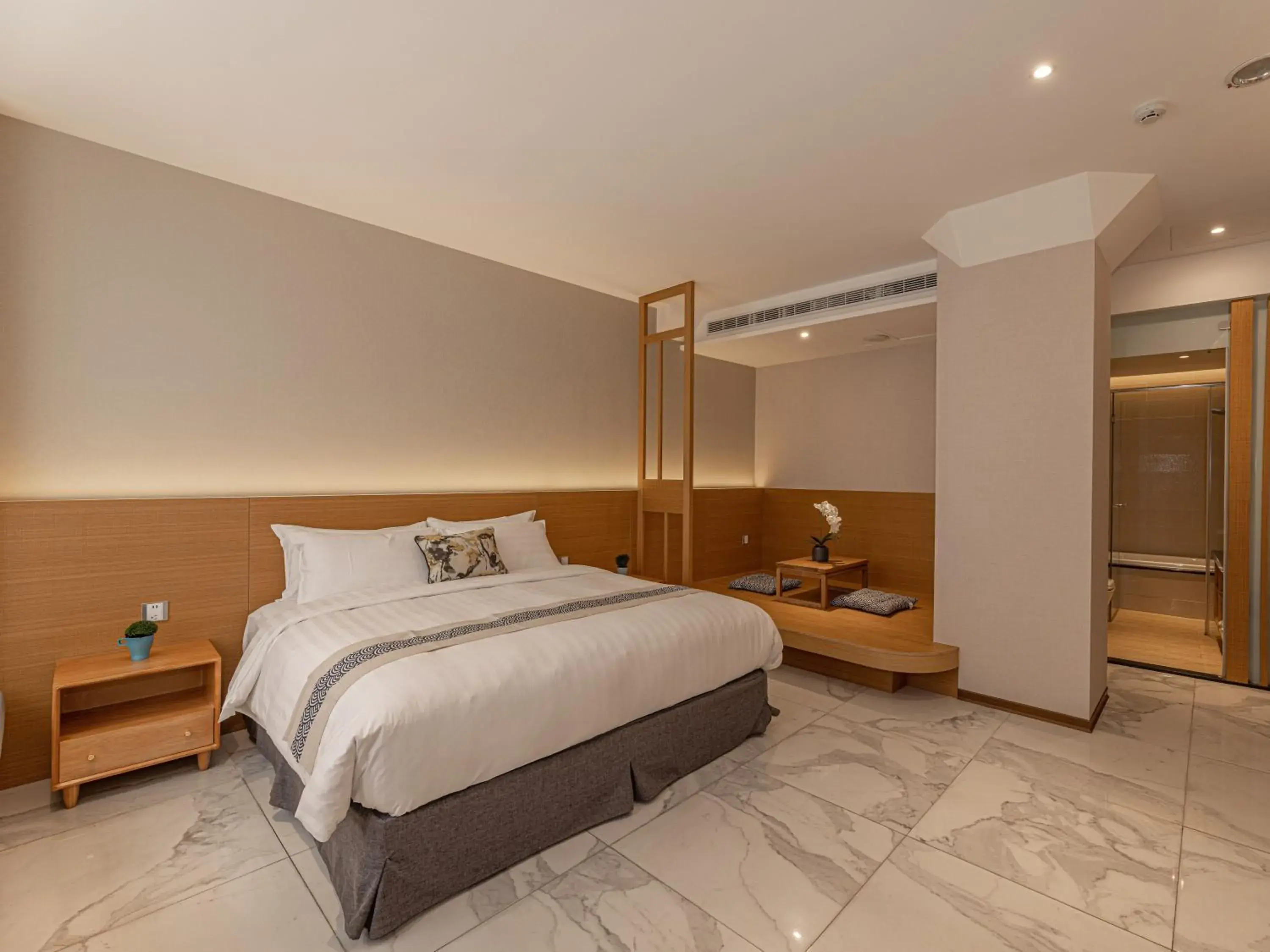 Bed in Sun Moon Lake Apollo Resort Hotel Bed in Sun Moon Lake Apollo Resort Hotel