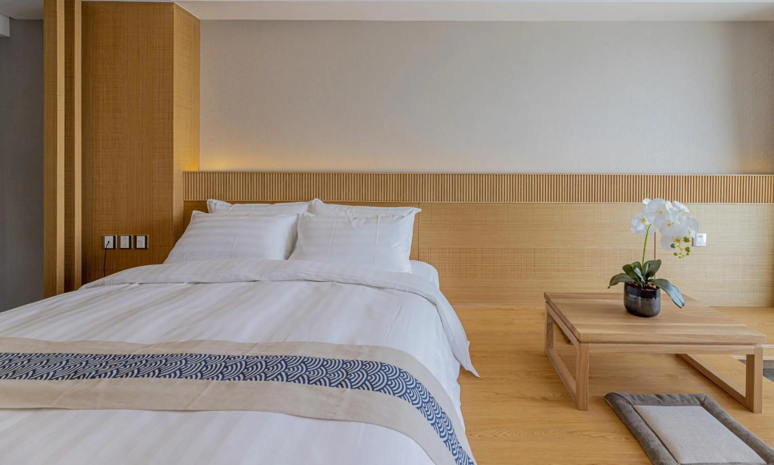 Bed in Sun Moon Lake Apollo Resort Hotel Bed in Sun Moon Lake Apollo Resort Hotel