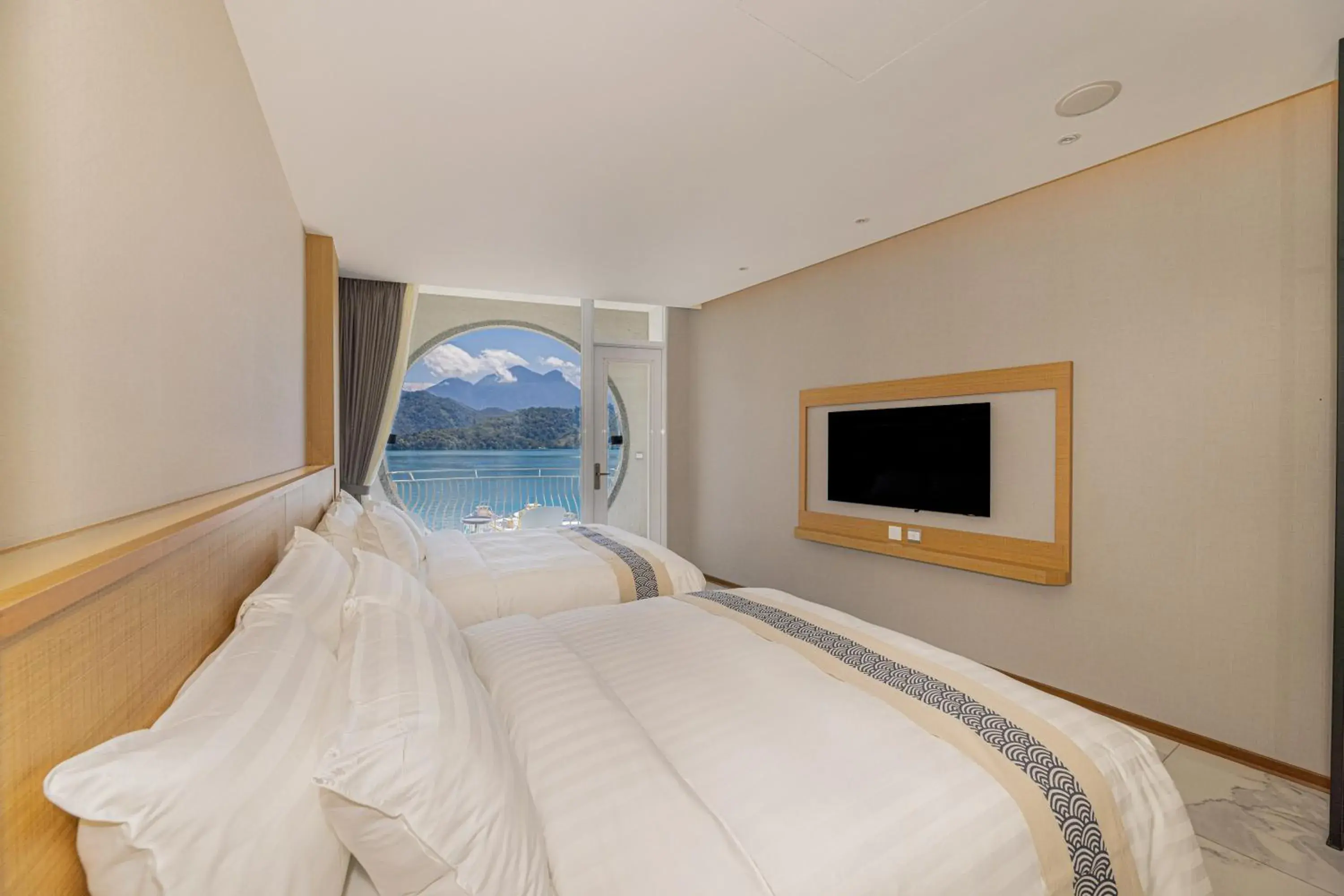 Property building, Bed in Sun Moon Lake Apollo Resort Hotel Property building, Bed in Sun Moon Lake Apollo Resort Hotel