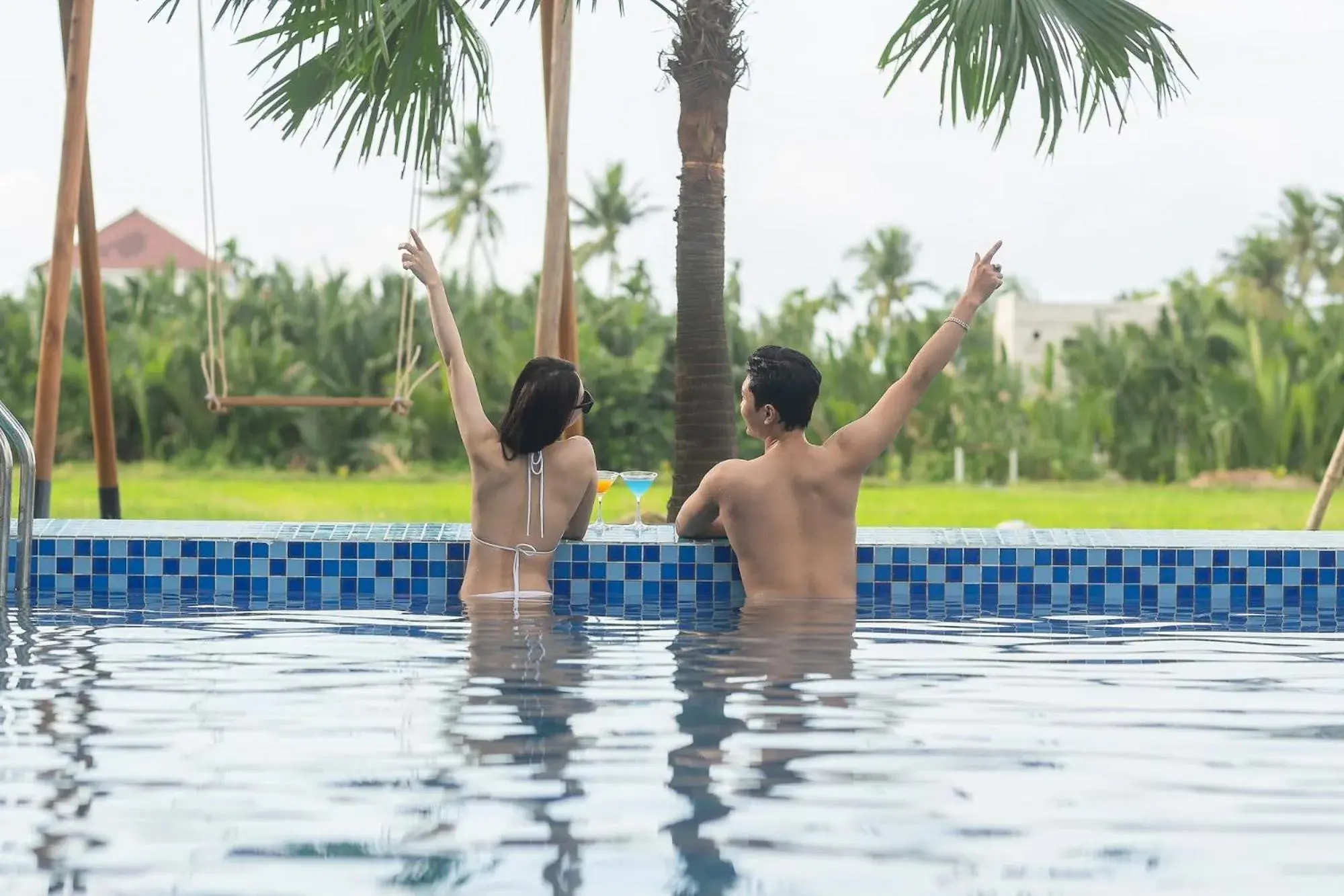 Swimming pool in Serene Nature Boutique Resort & Spa Swimming pool in Serene Nature Boutique Resort & Spa