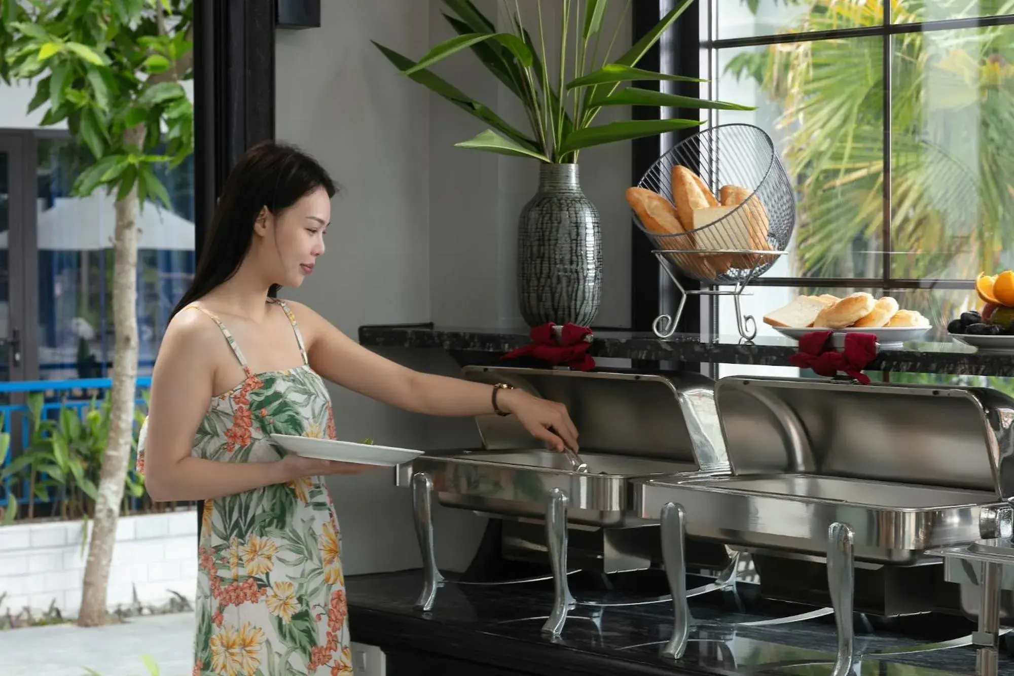 Breakfast in Serene Nature Boutique Resort & Spa Breakfast in Serene Nature Boutique Resort & Spa