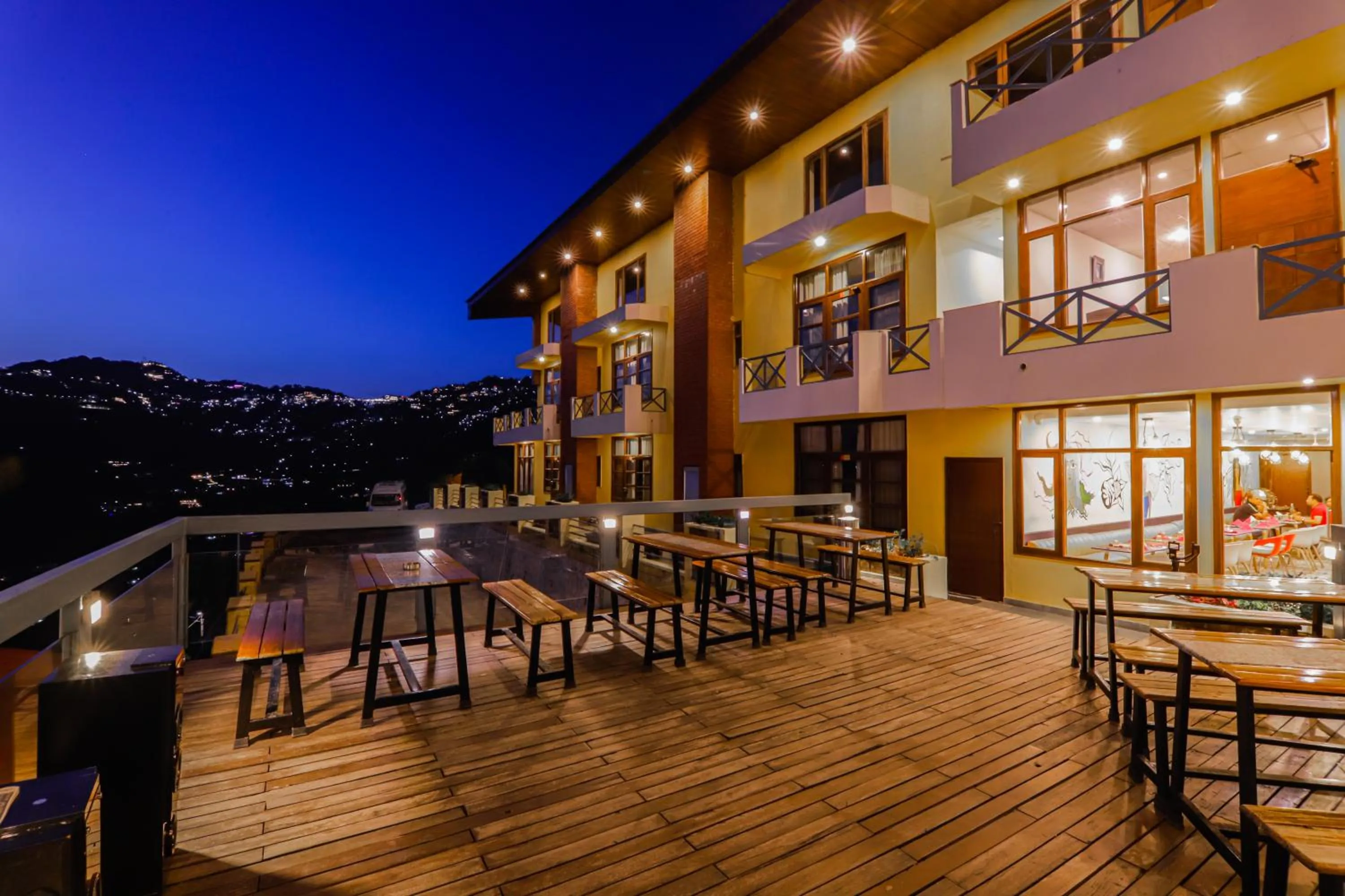 Property building in Green N Breeze Resorts Mussoorie