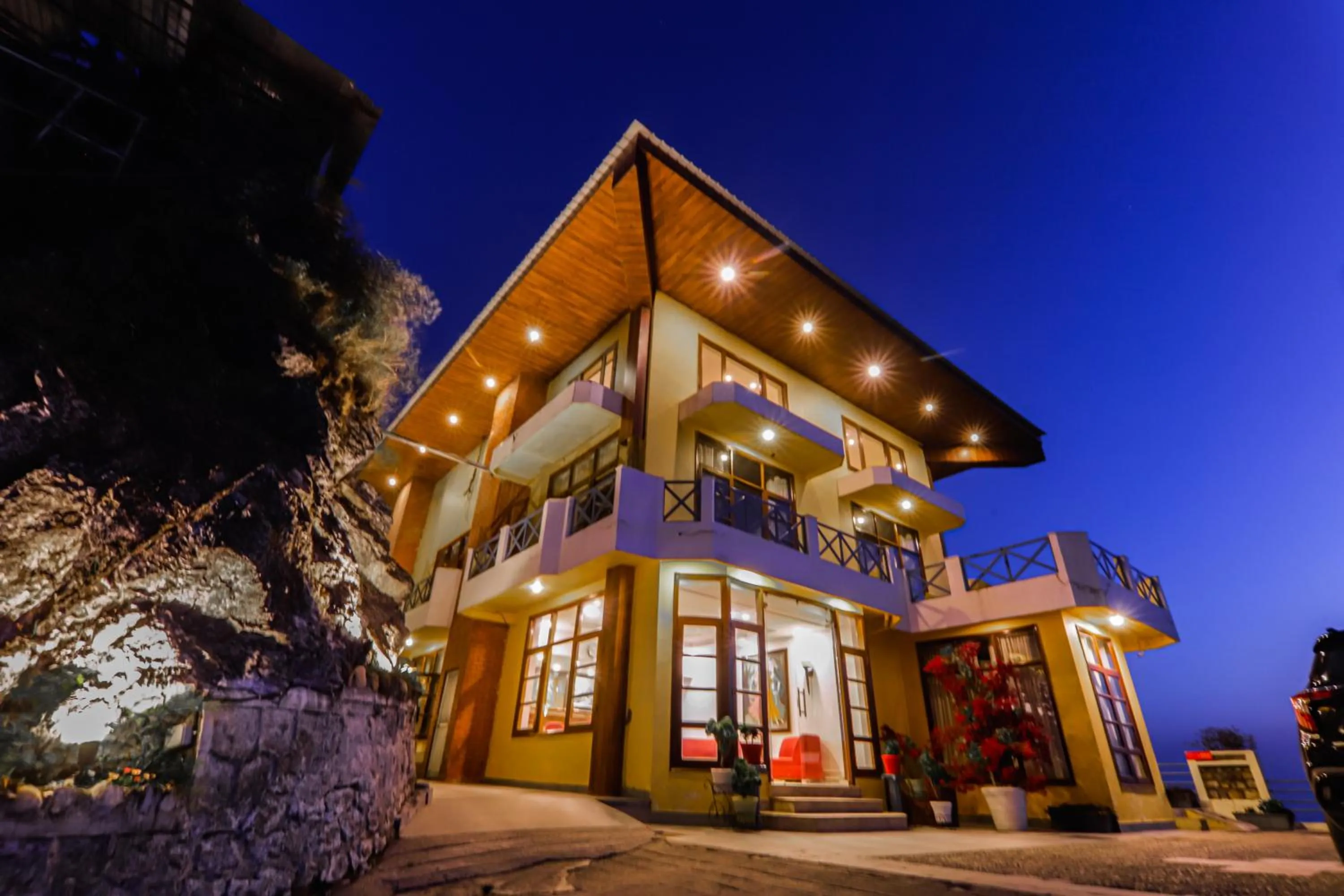 Property building in Green N Breeze Resorts Mussoorie