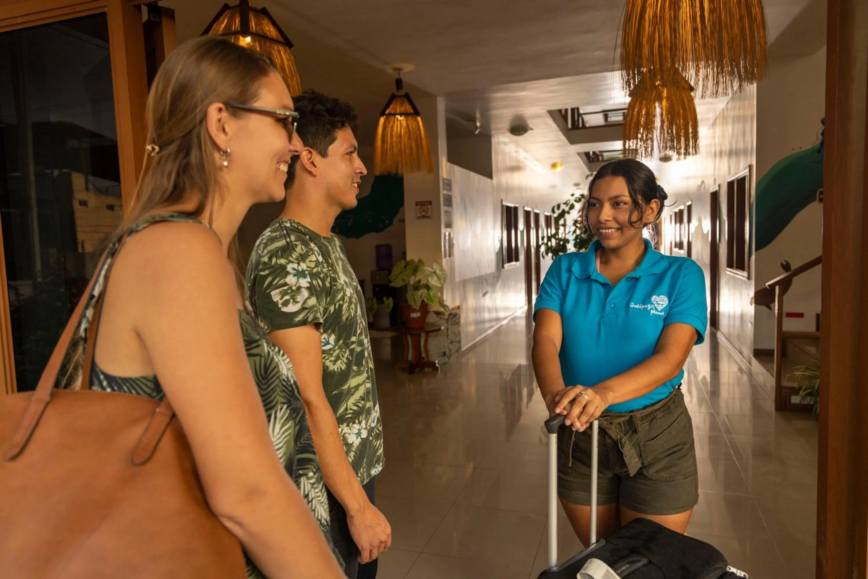 Staff in Hotel Galapagos Planet