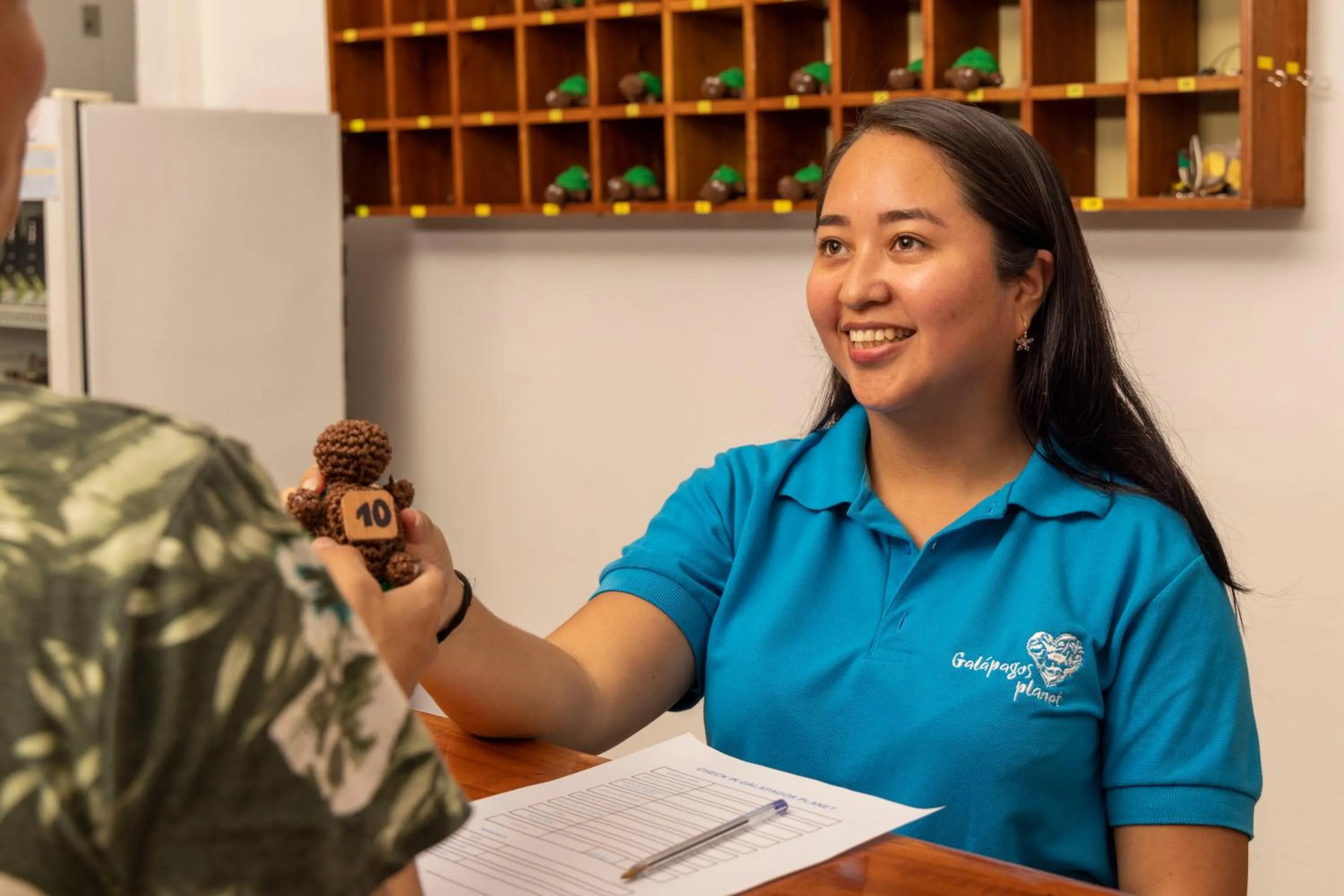 Staff in Hotel Galapagos Planet