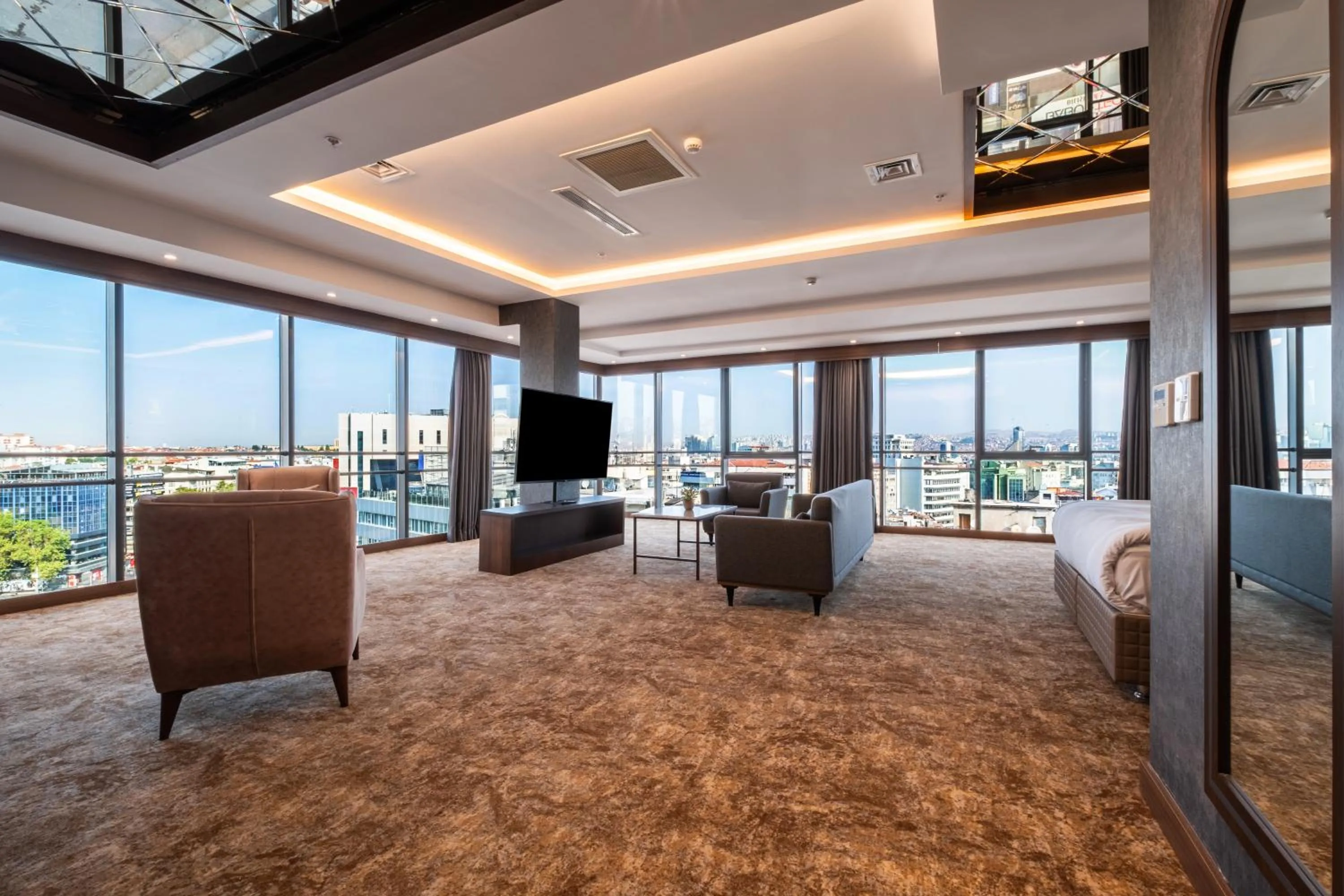 Living room in Park Dedeman Kızılay Ankara