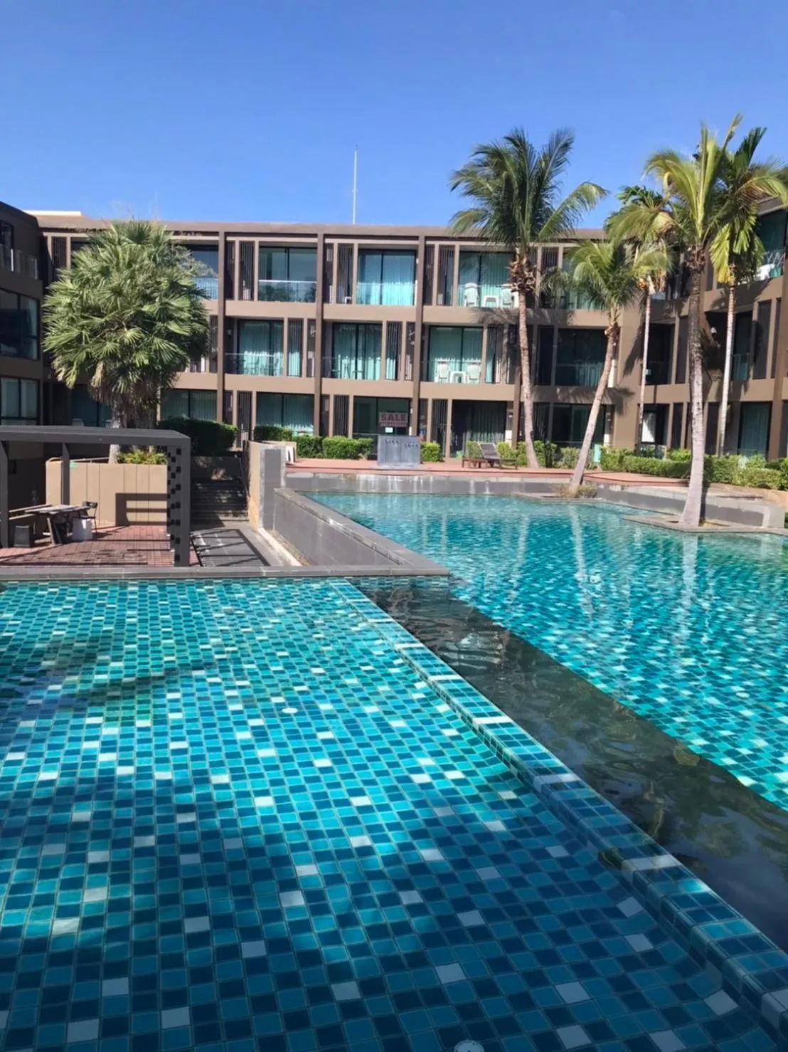 Pool view in Panwa Beach Side Beachfront