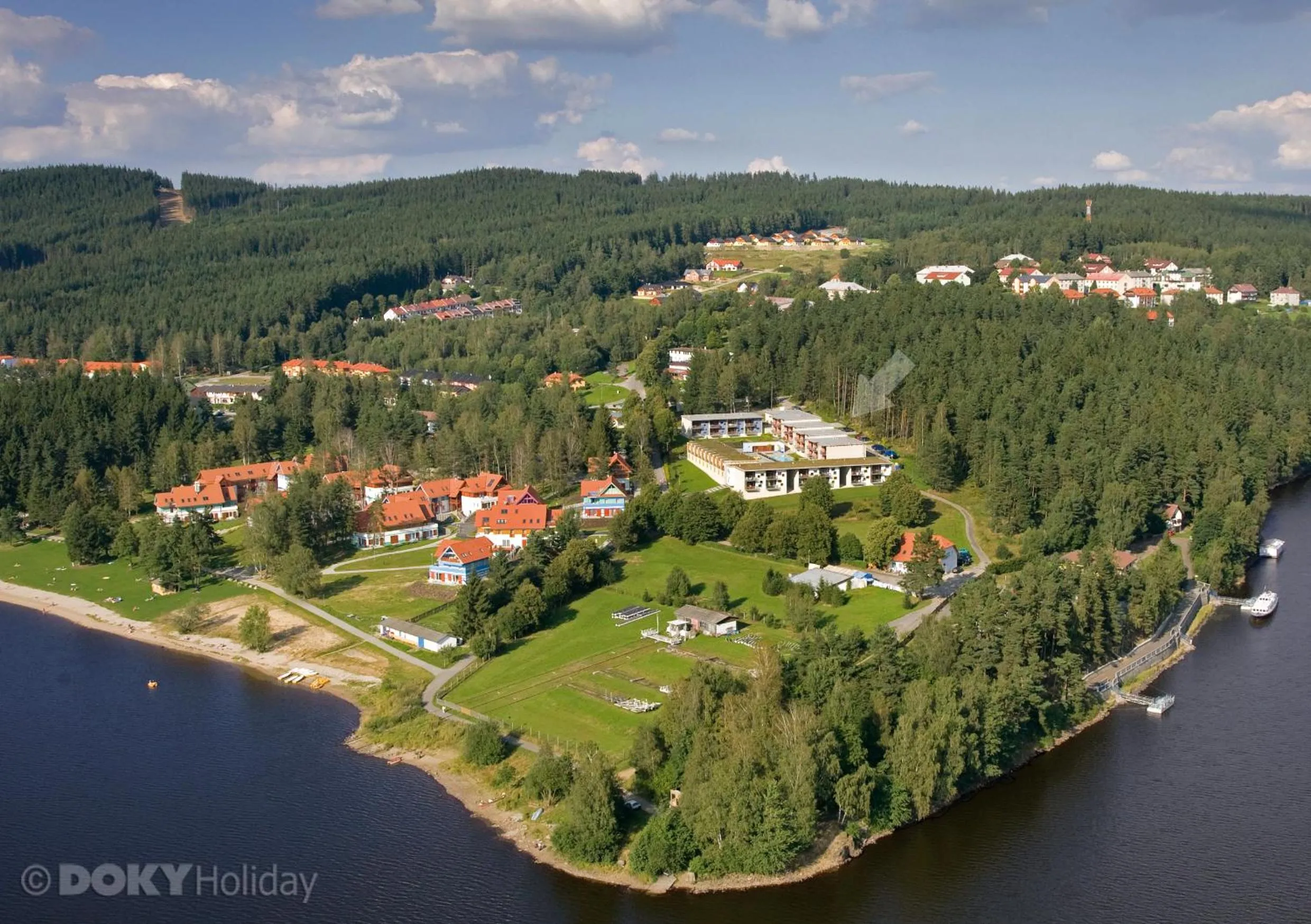 Bird's eye view in Apartmány DOKY Holiday
