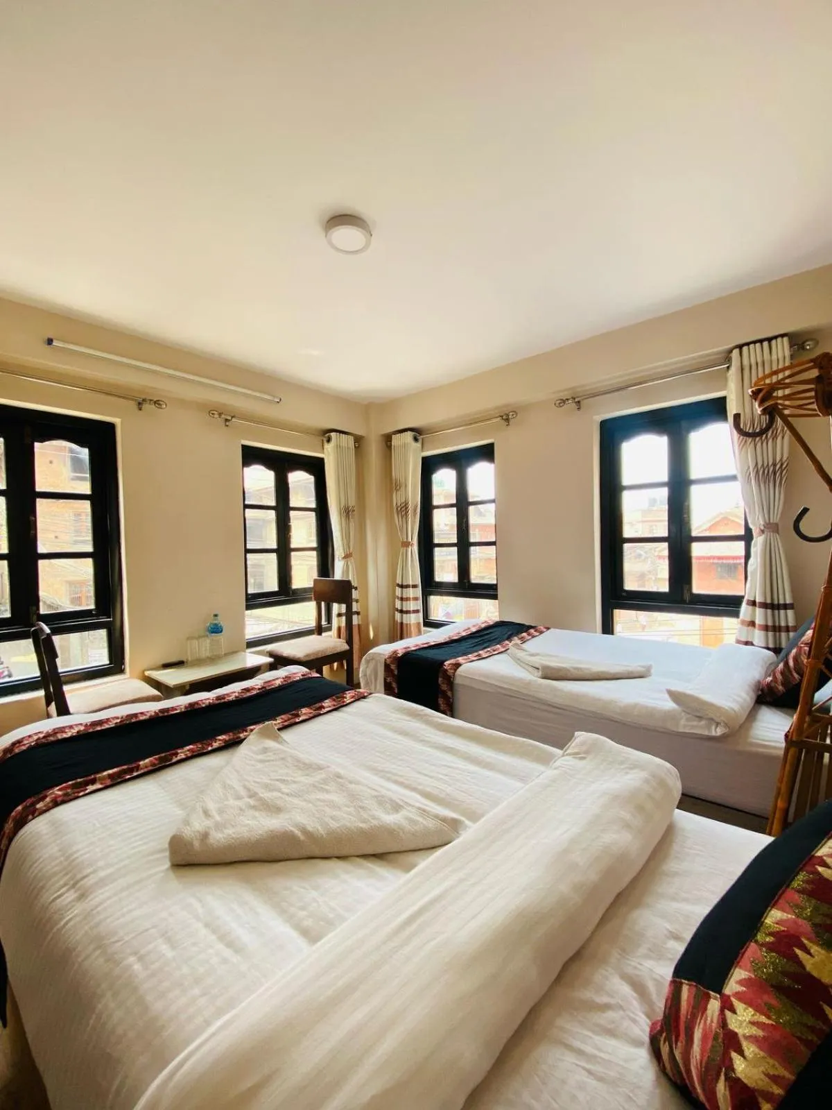 Bed in Hotel Durbar Side