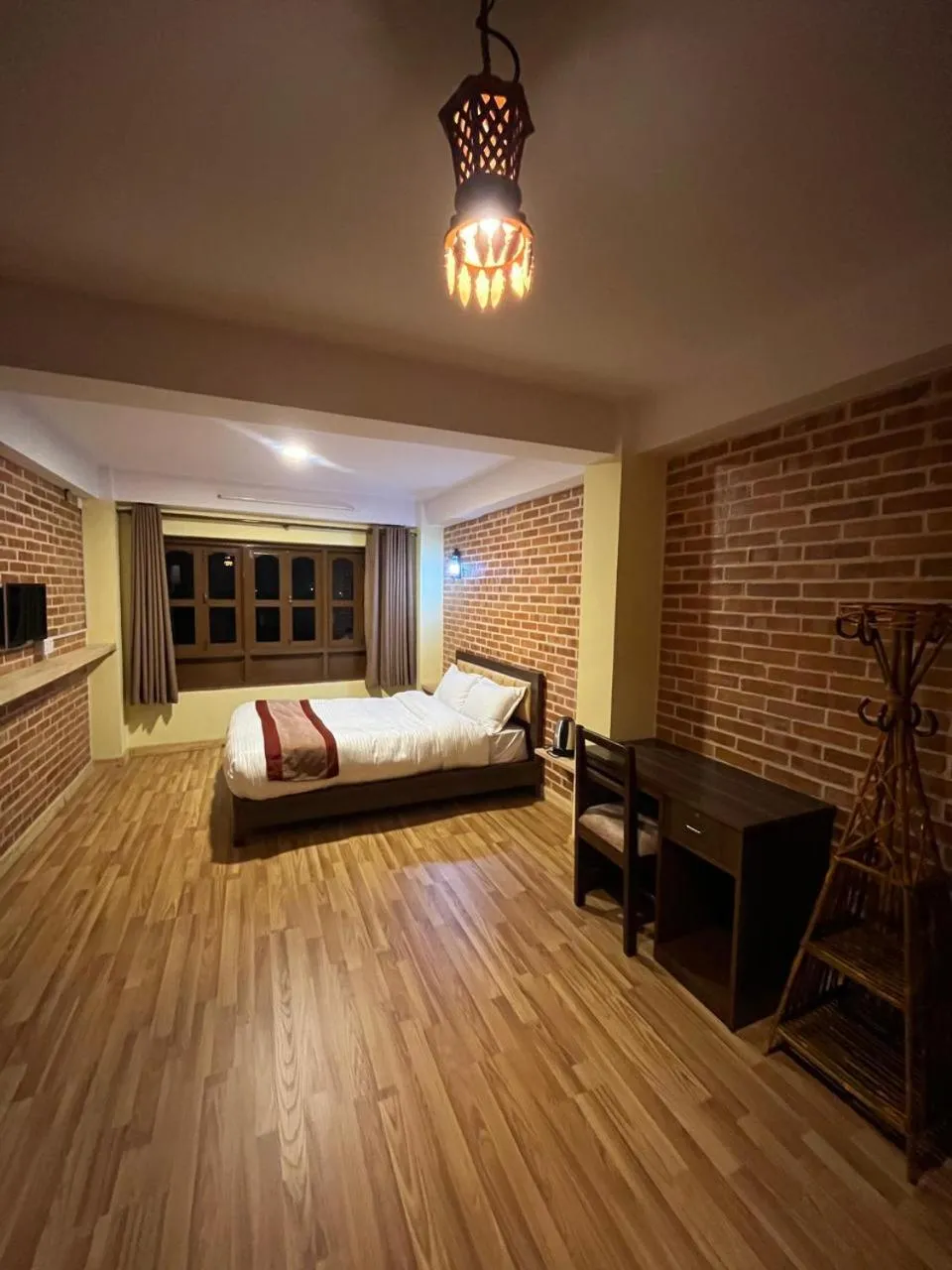 Bed in Hotel Durbar Side