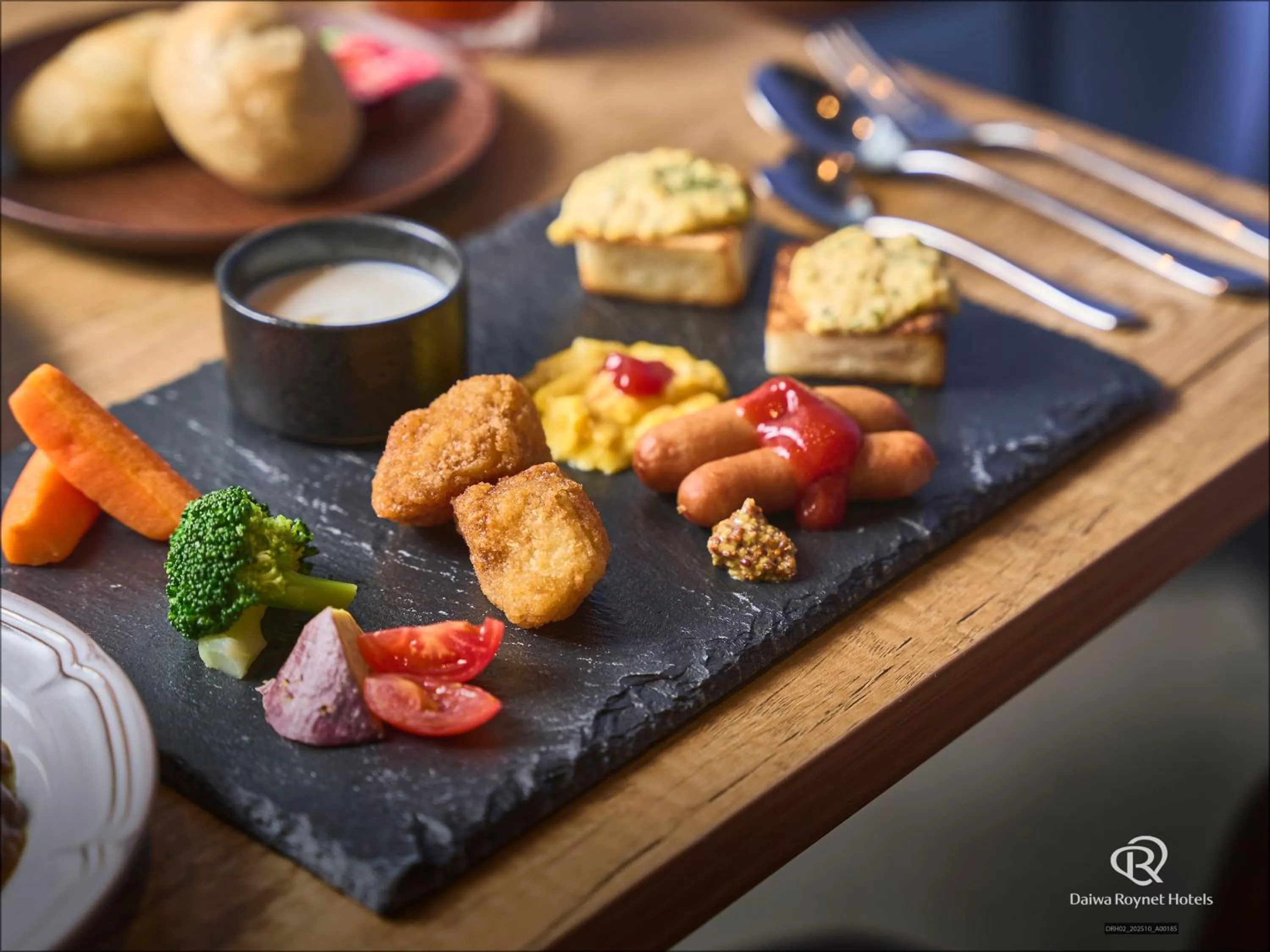 Buffet breakfast in Daiwa Roynet Utsunomiya