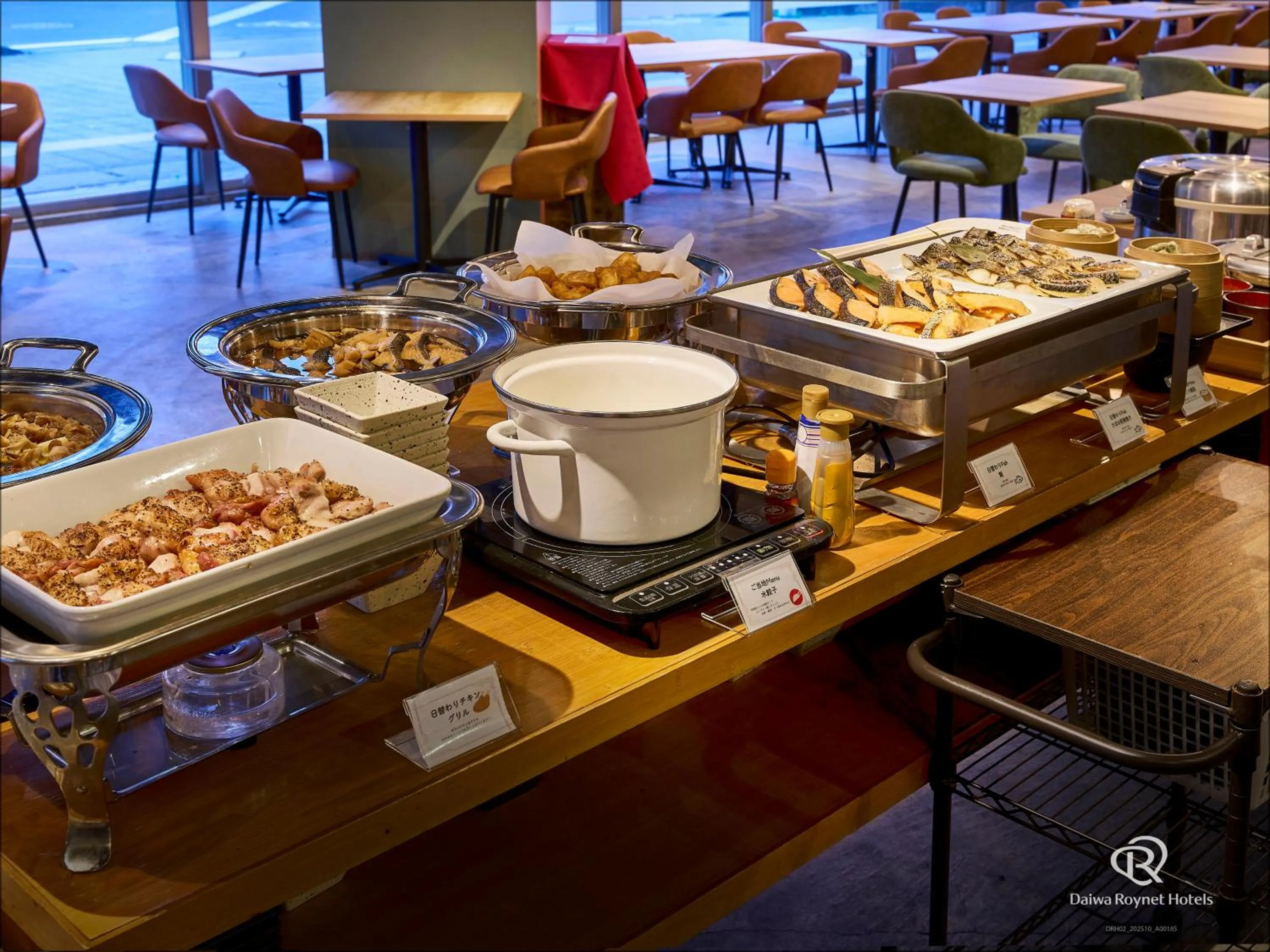 Buffet breakfast in Daiwa Roynet Utsunomiya