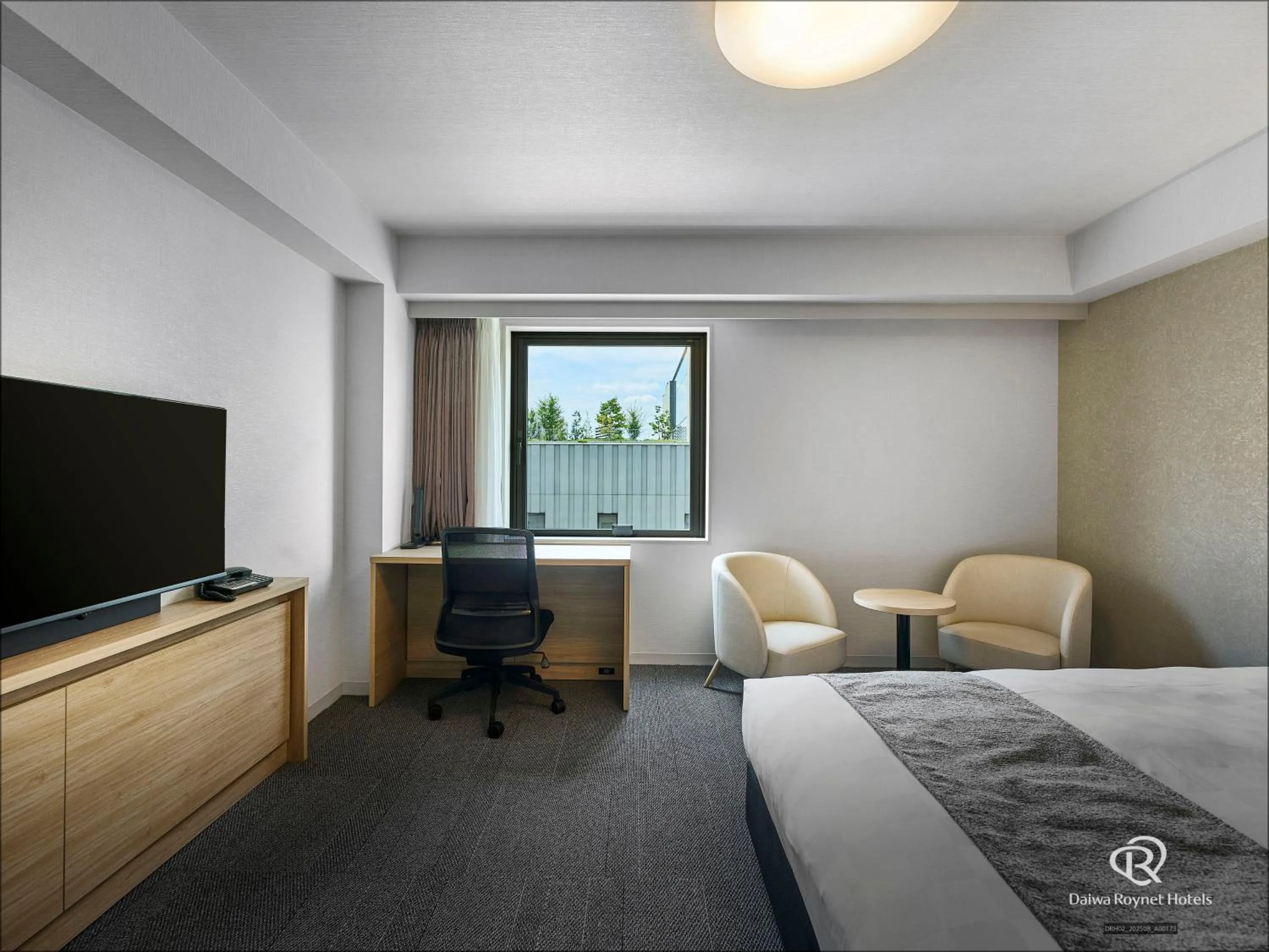 Photo of the whole room, Bed in Daiwa Roynet Utsunomiya