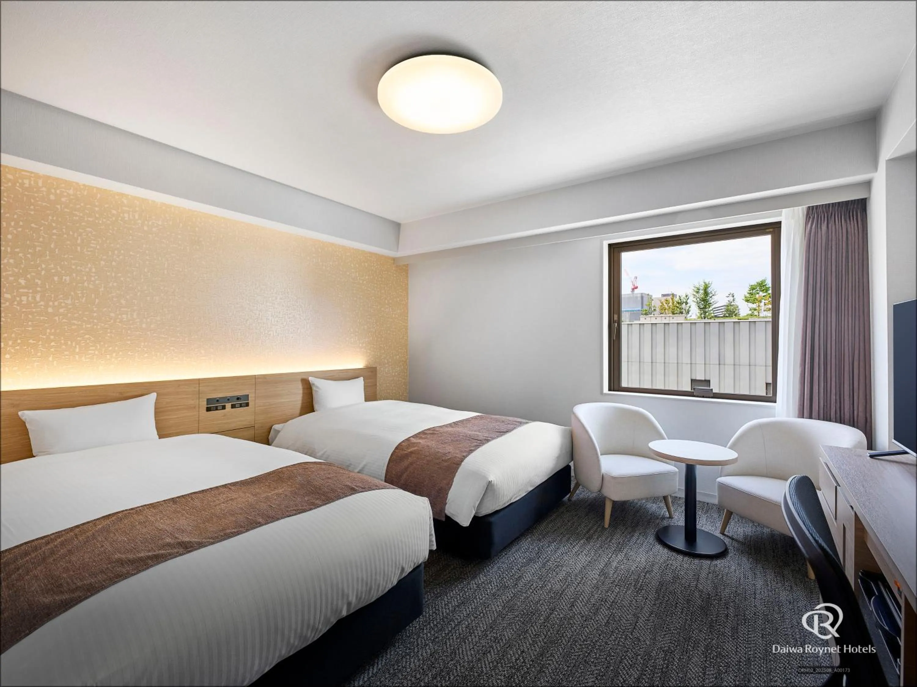 Photo of the whole room, Bed in Daiwa Roynet Utsunomiya