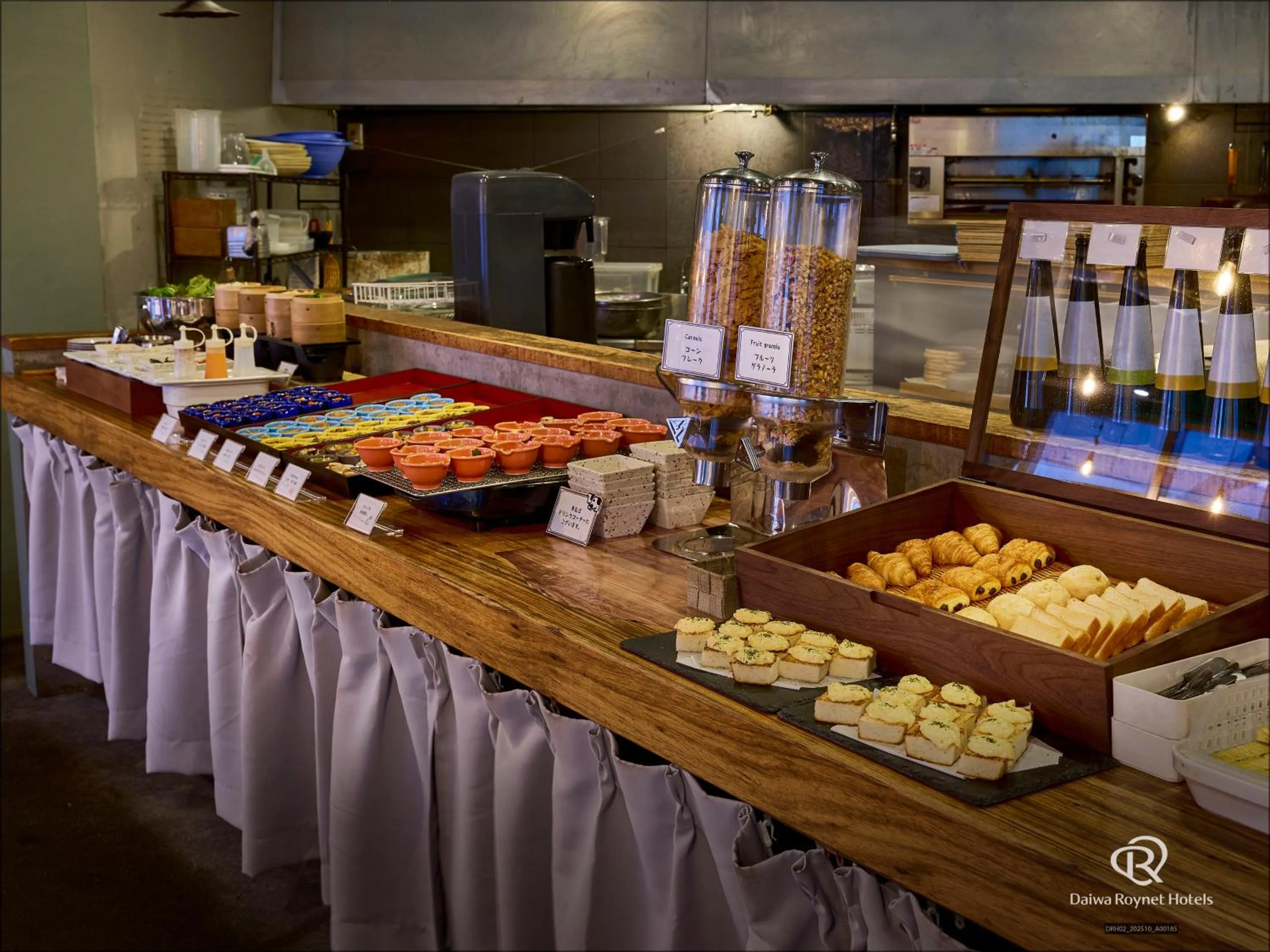 Buffet breakfast in Daiwa Roynet Utsunomiya