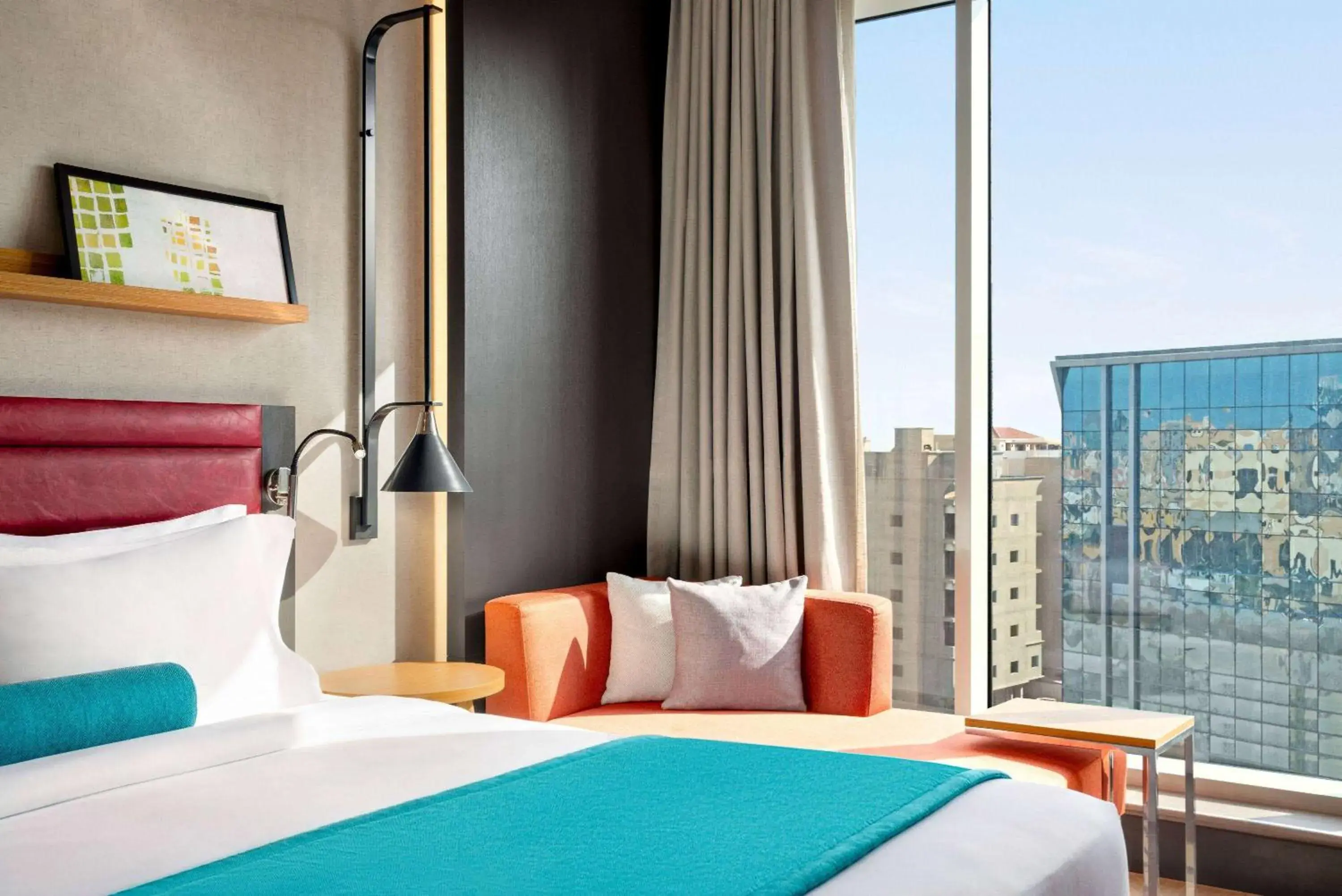 Bed in Ramada Encore Al Khobar Corniche Bed in Ramada Encore Al Khobar Corniche