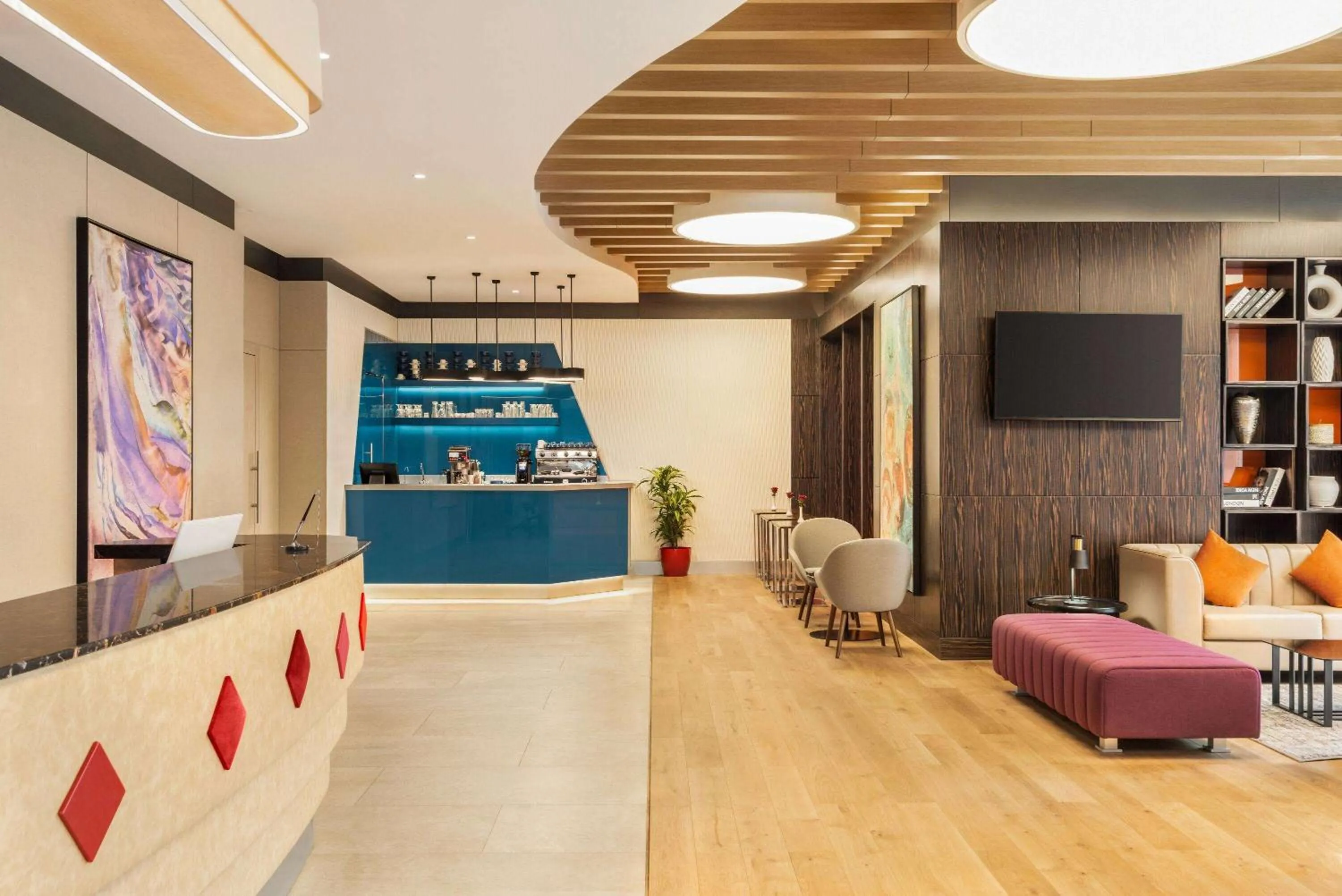 Lobby or reception in Ramada Encore Al Khobar Corniche