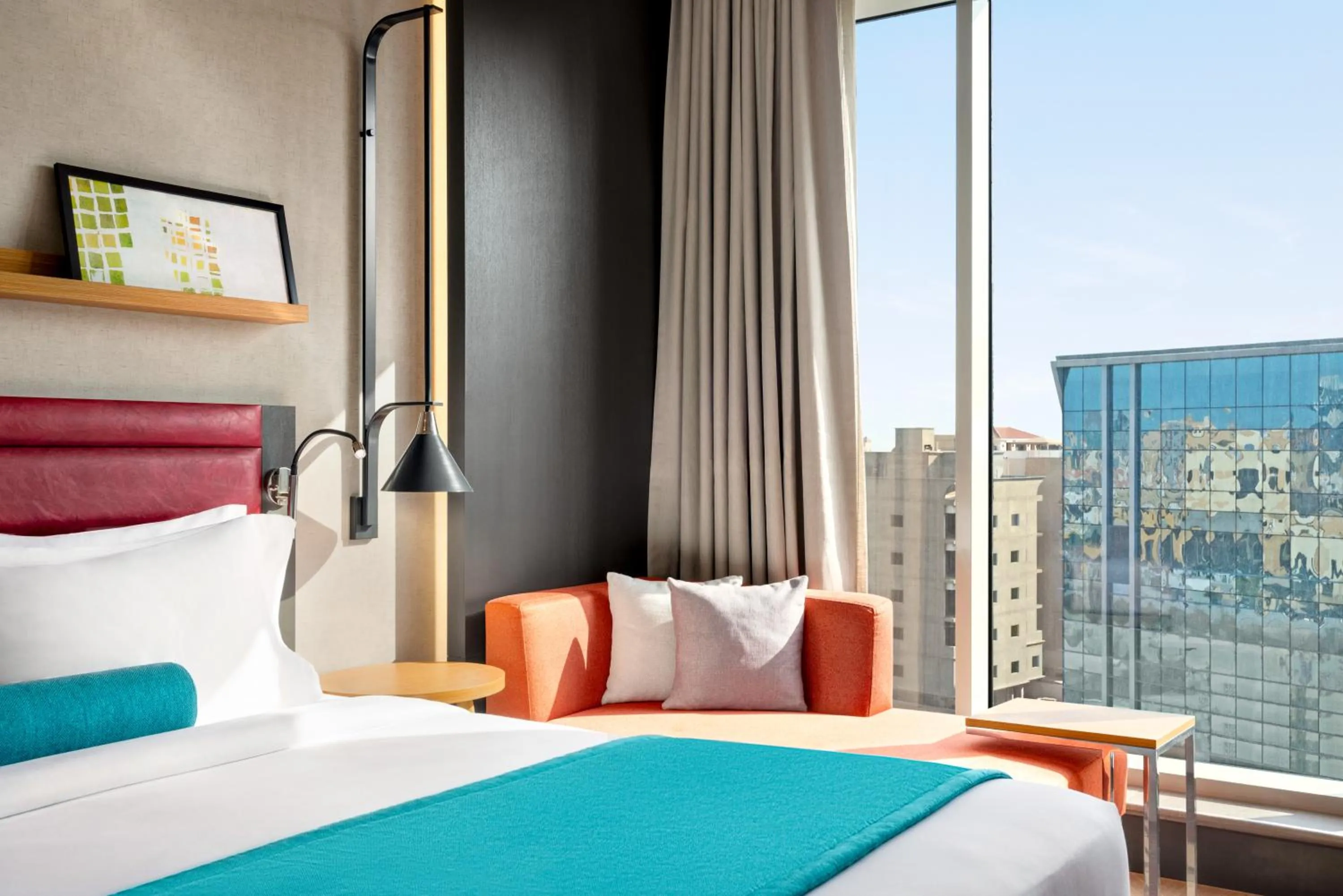 Bed in Ramada Encore Al Khobar Corniche