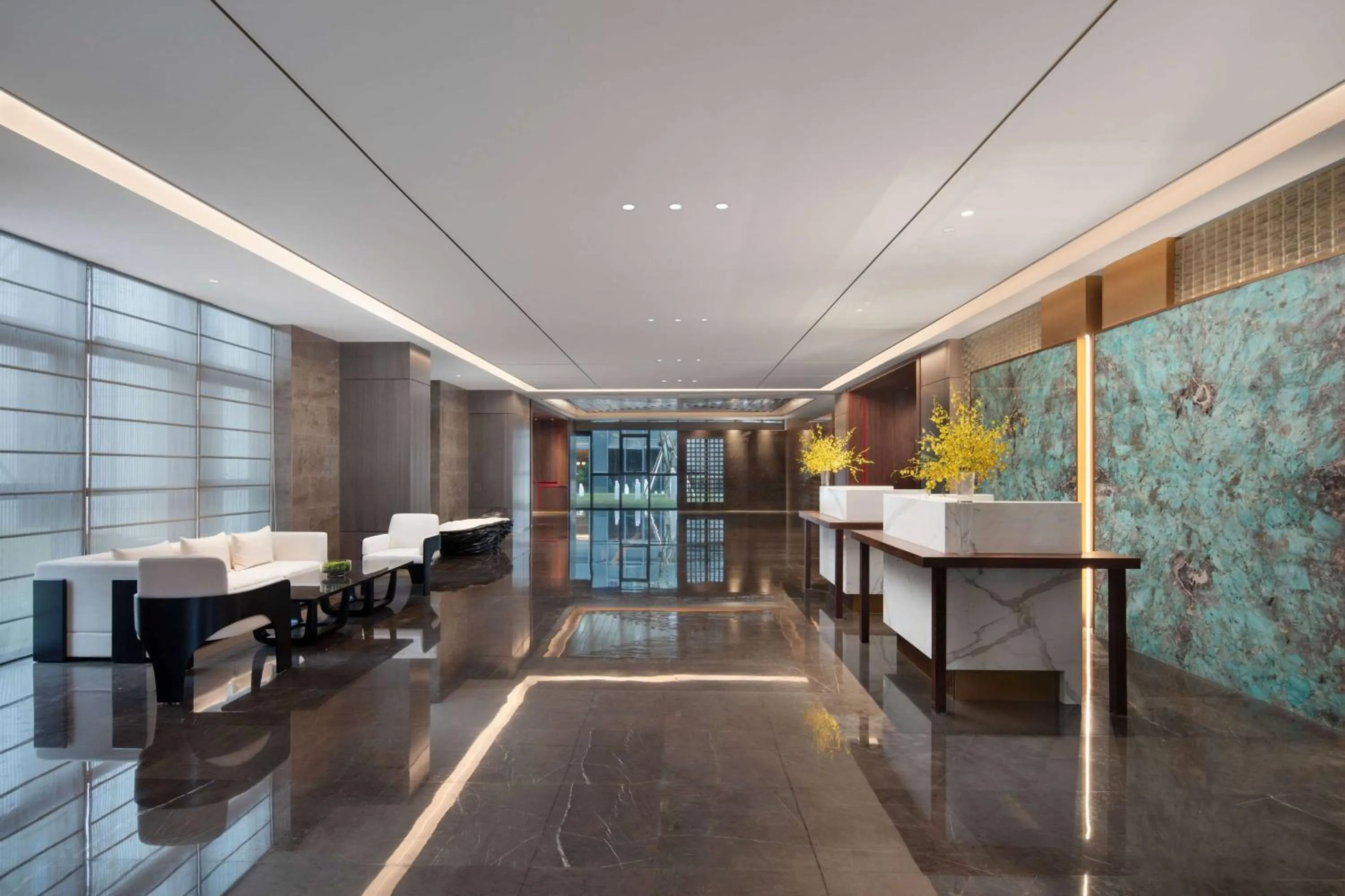 Lobby or reception in Wyndham Taizhou West