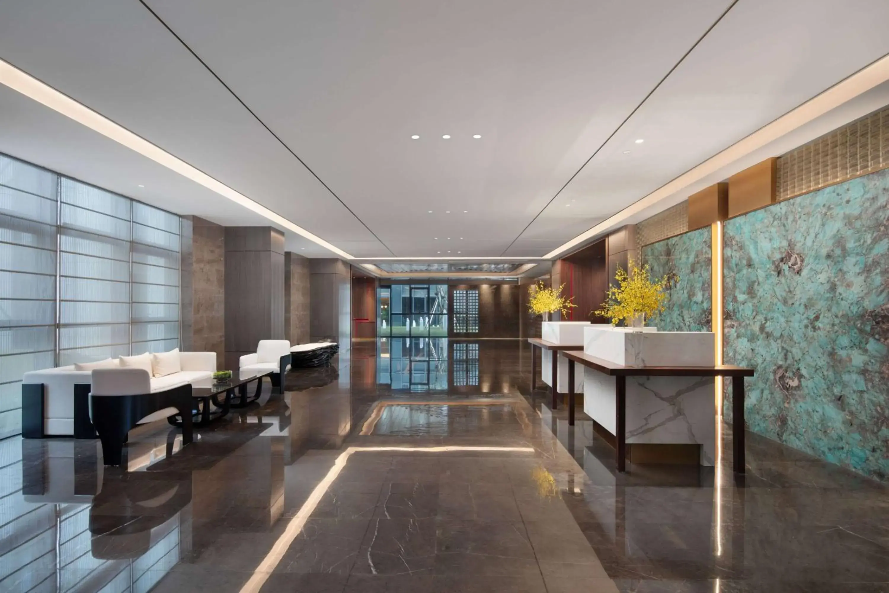 Lobby or reception in Wyndham Taizhou West Lobby or reception in Wyndham Taizhou West