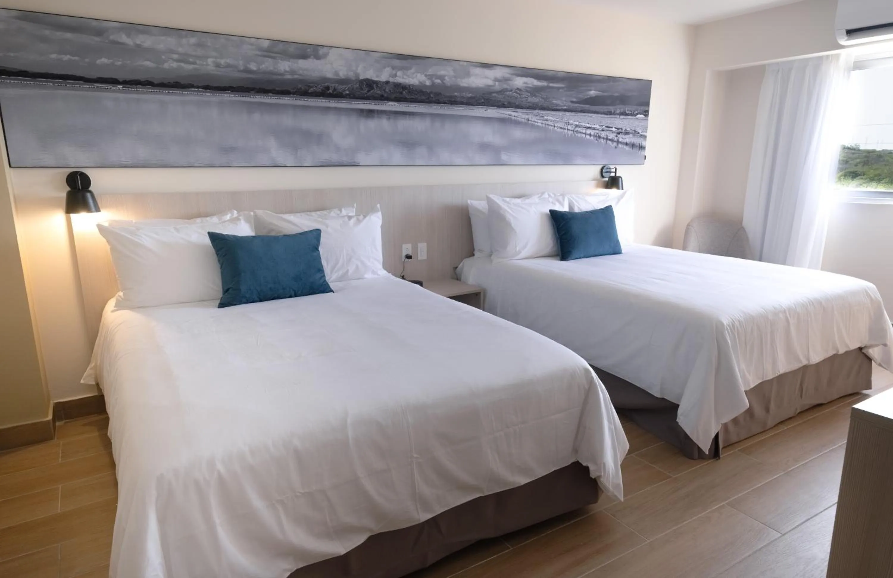 Bed in Wyndham Garden El Morro Montecristi