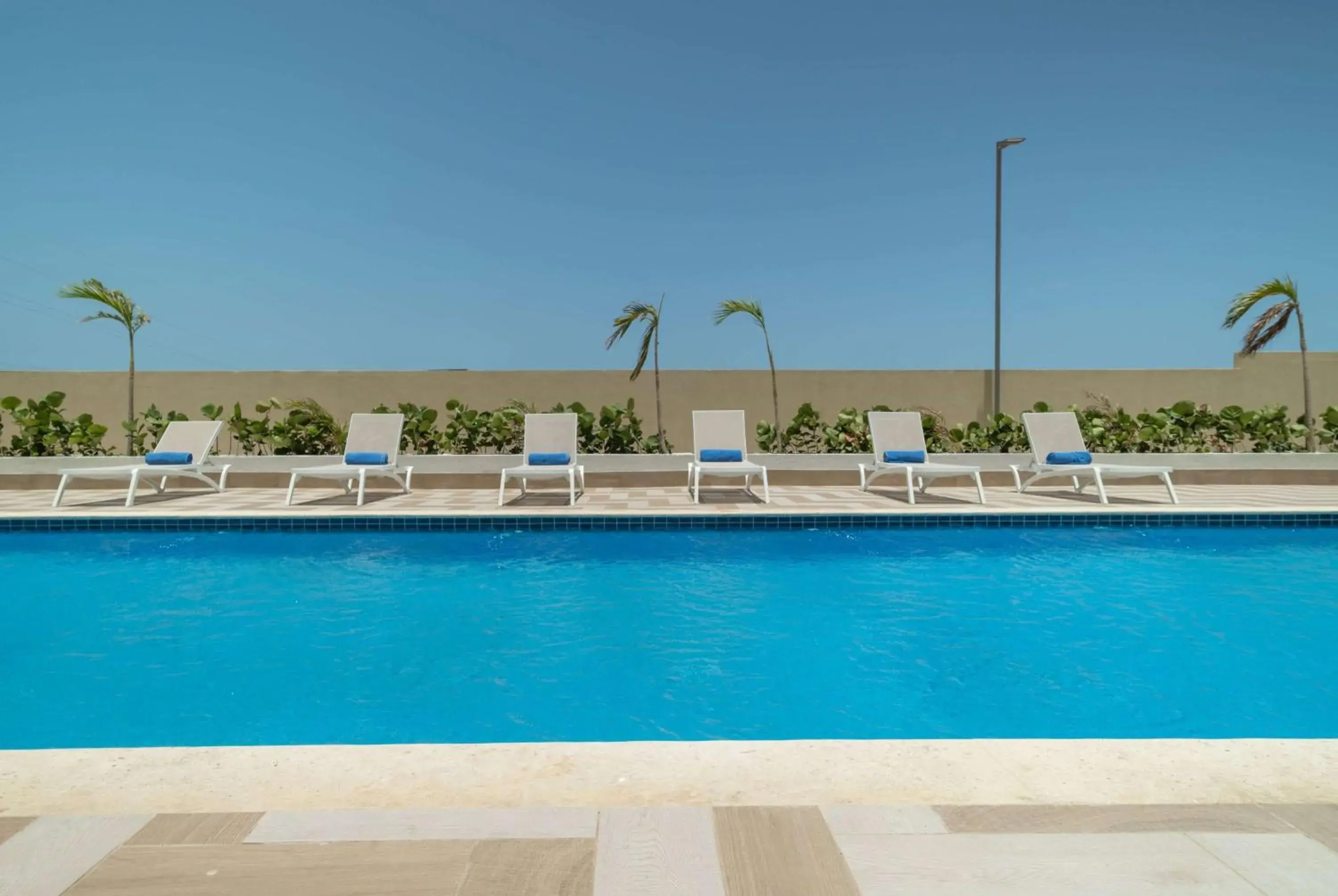 Pool view in Wyndham Garden El Morro Montecristi Pool view in Wyndham Garden El Morro Montecristi