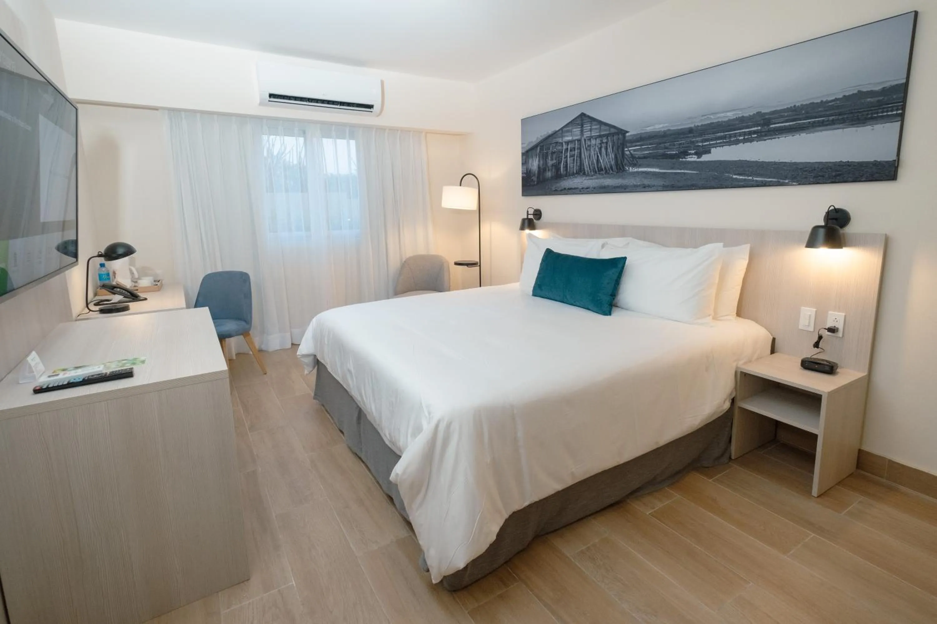 Bed in Wyndham Garden El Morro Montecristi