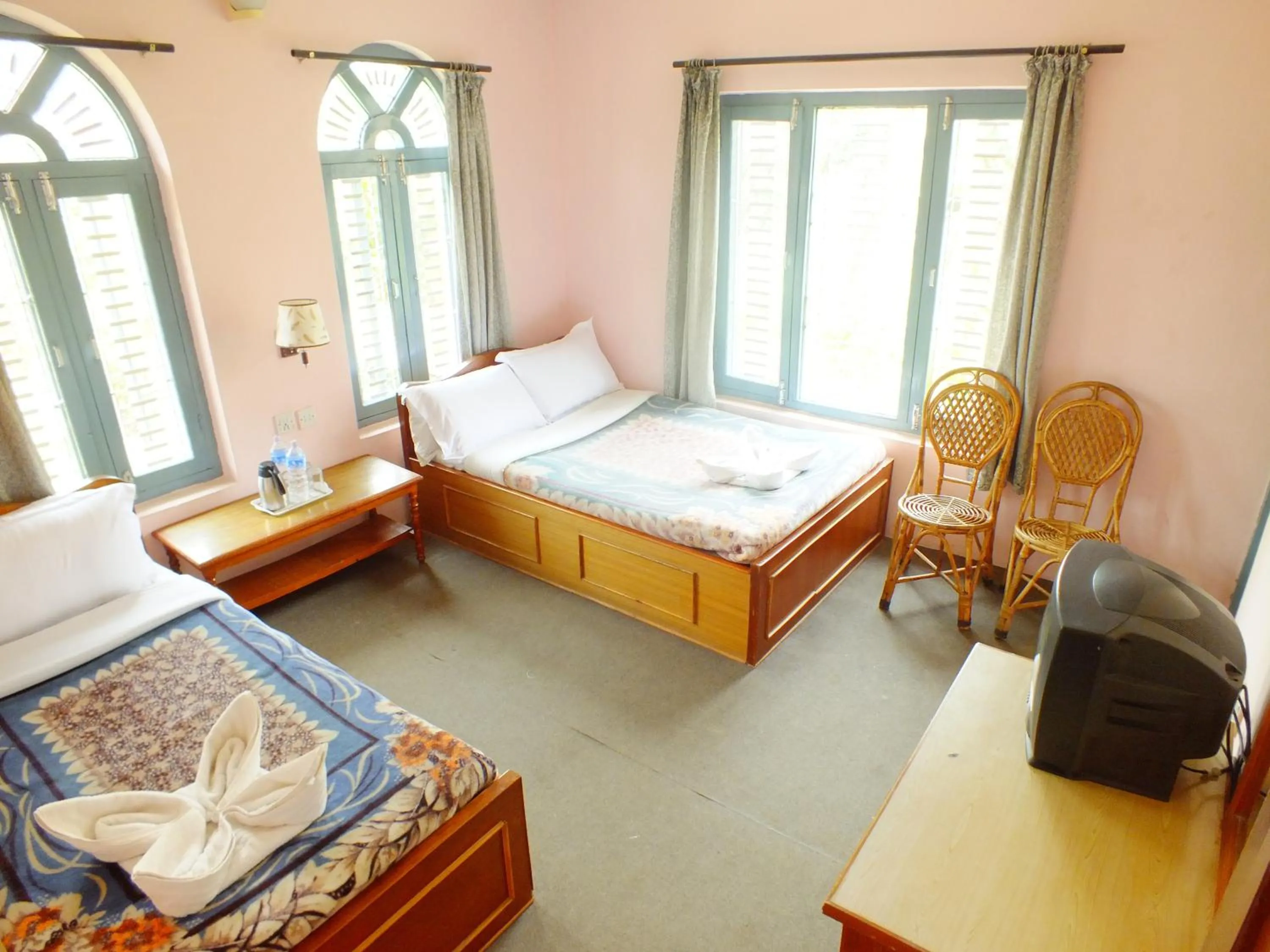 Bed in Hotel Greenland