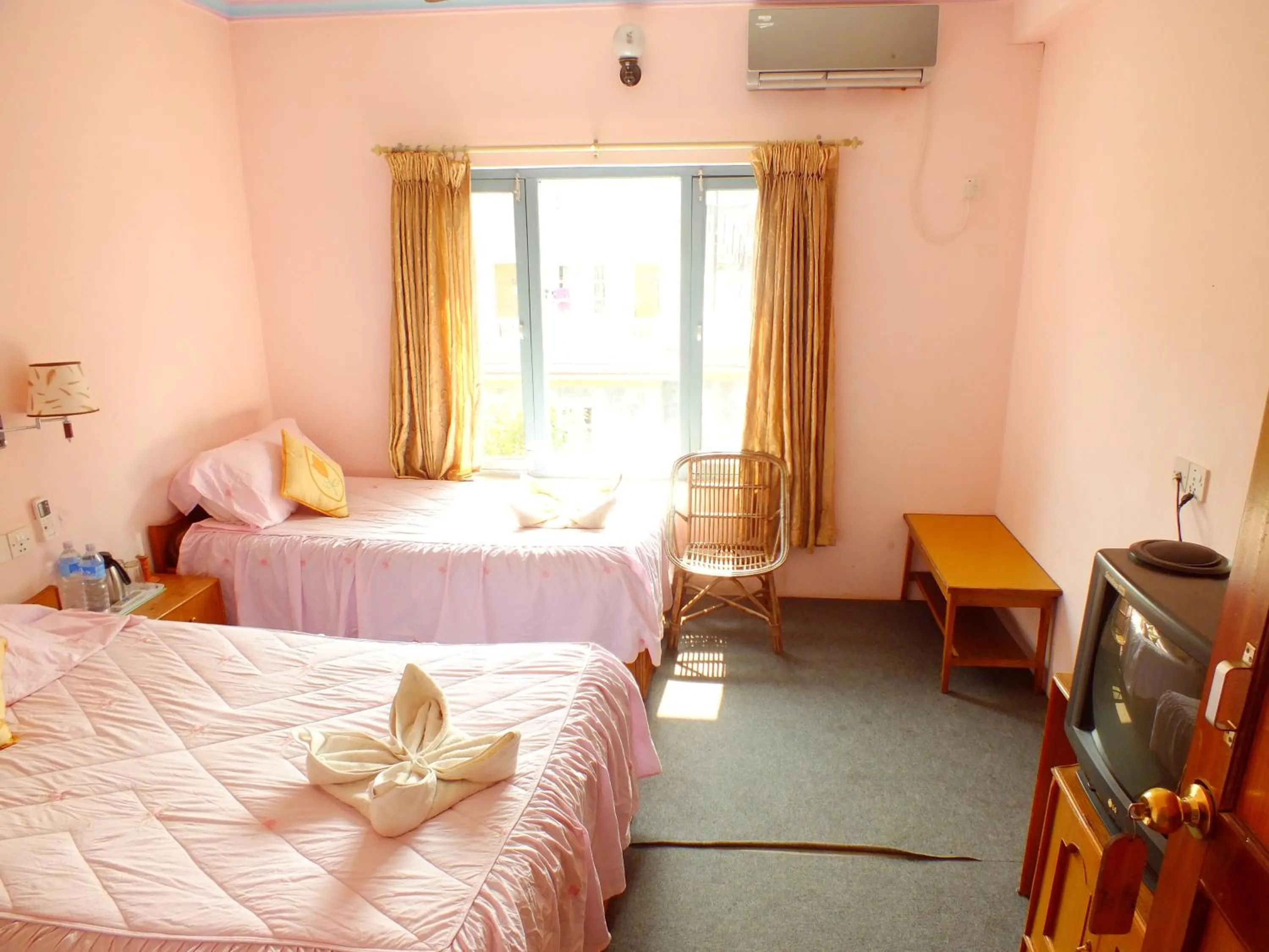 Photo of the whole room, Bed in Hotel Greenland