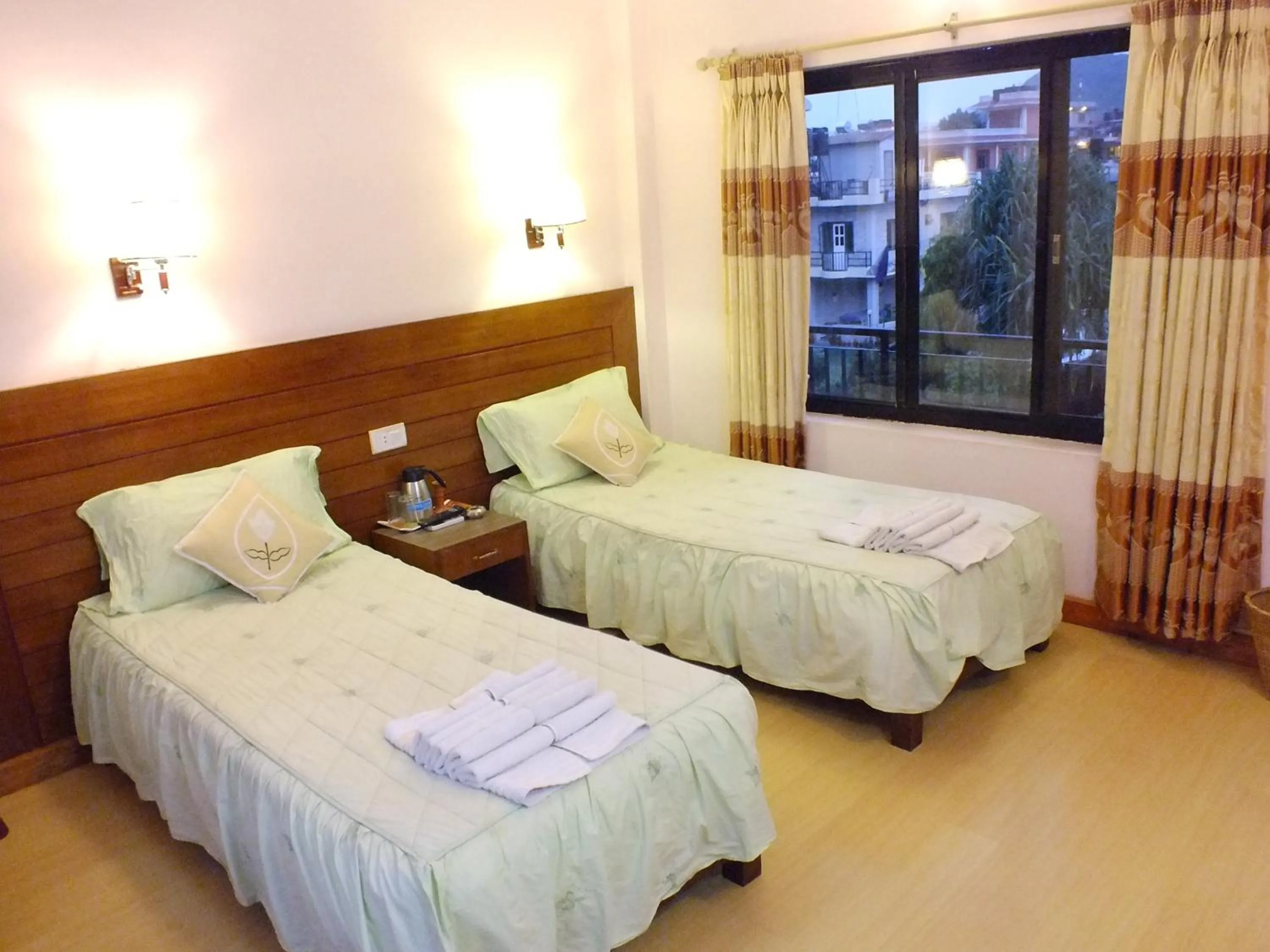 Bed in Hotel Greenland