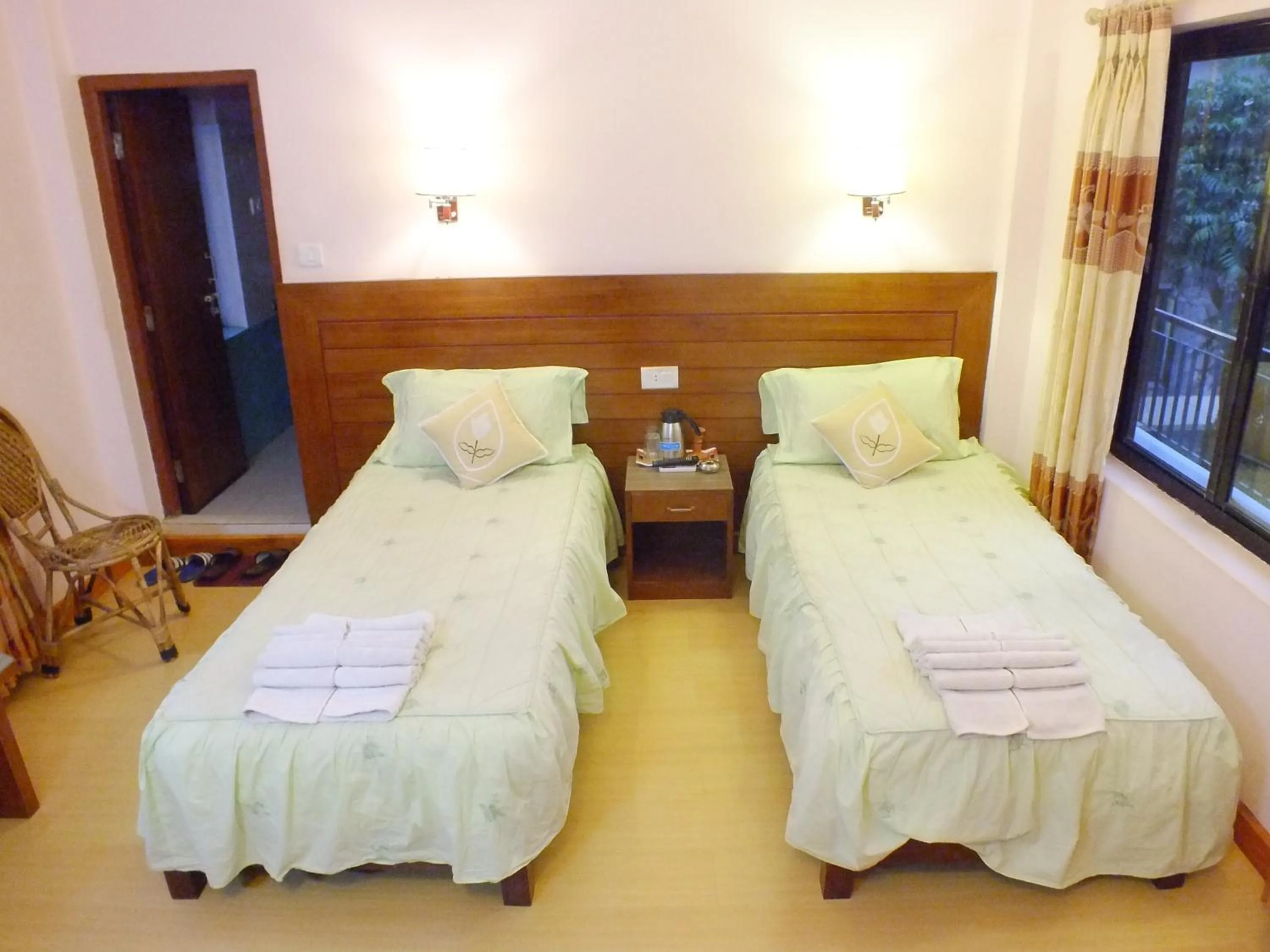 Bed in Hotel Greenland