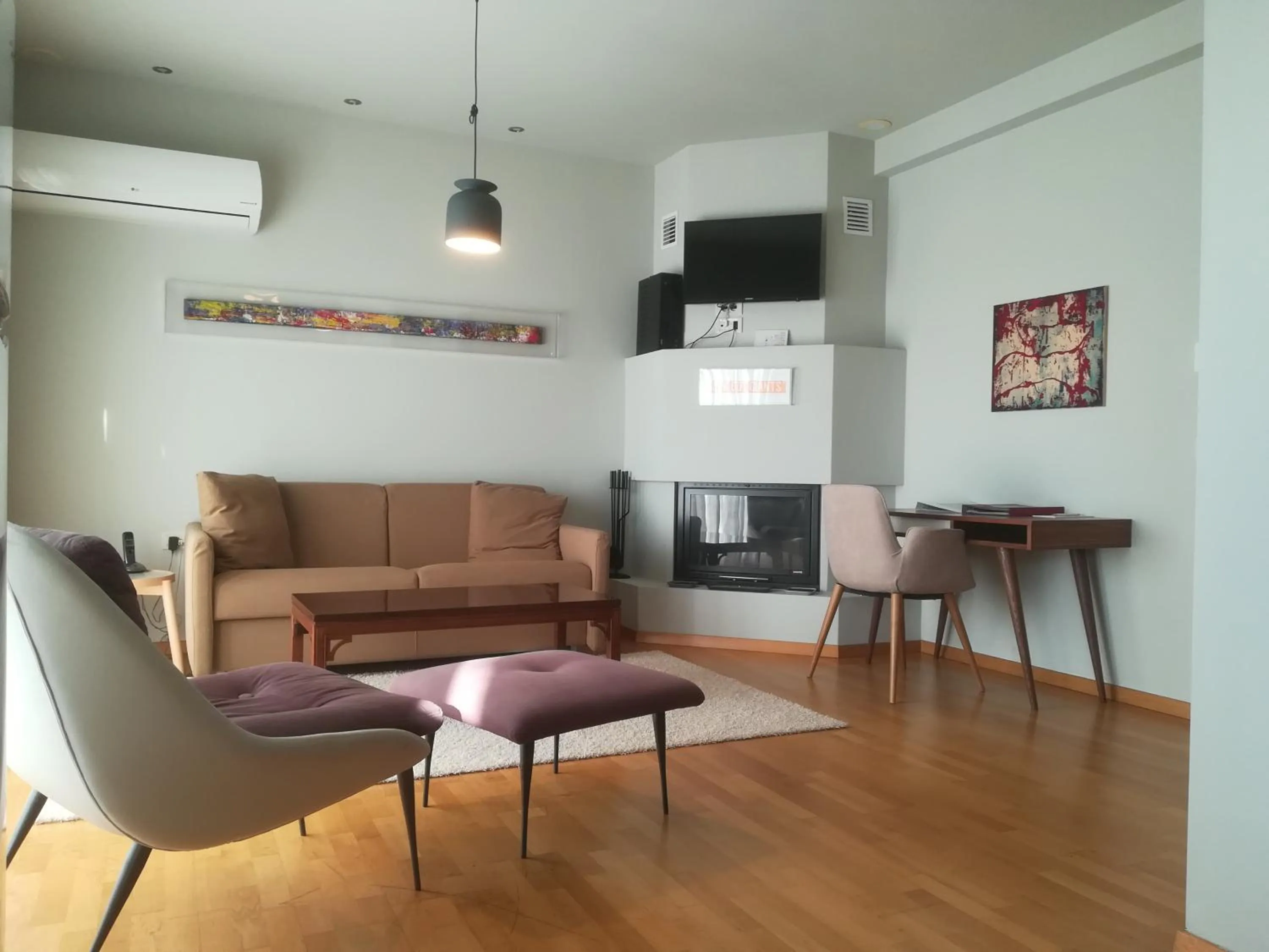 Living room in Scale Suites