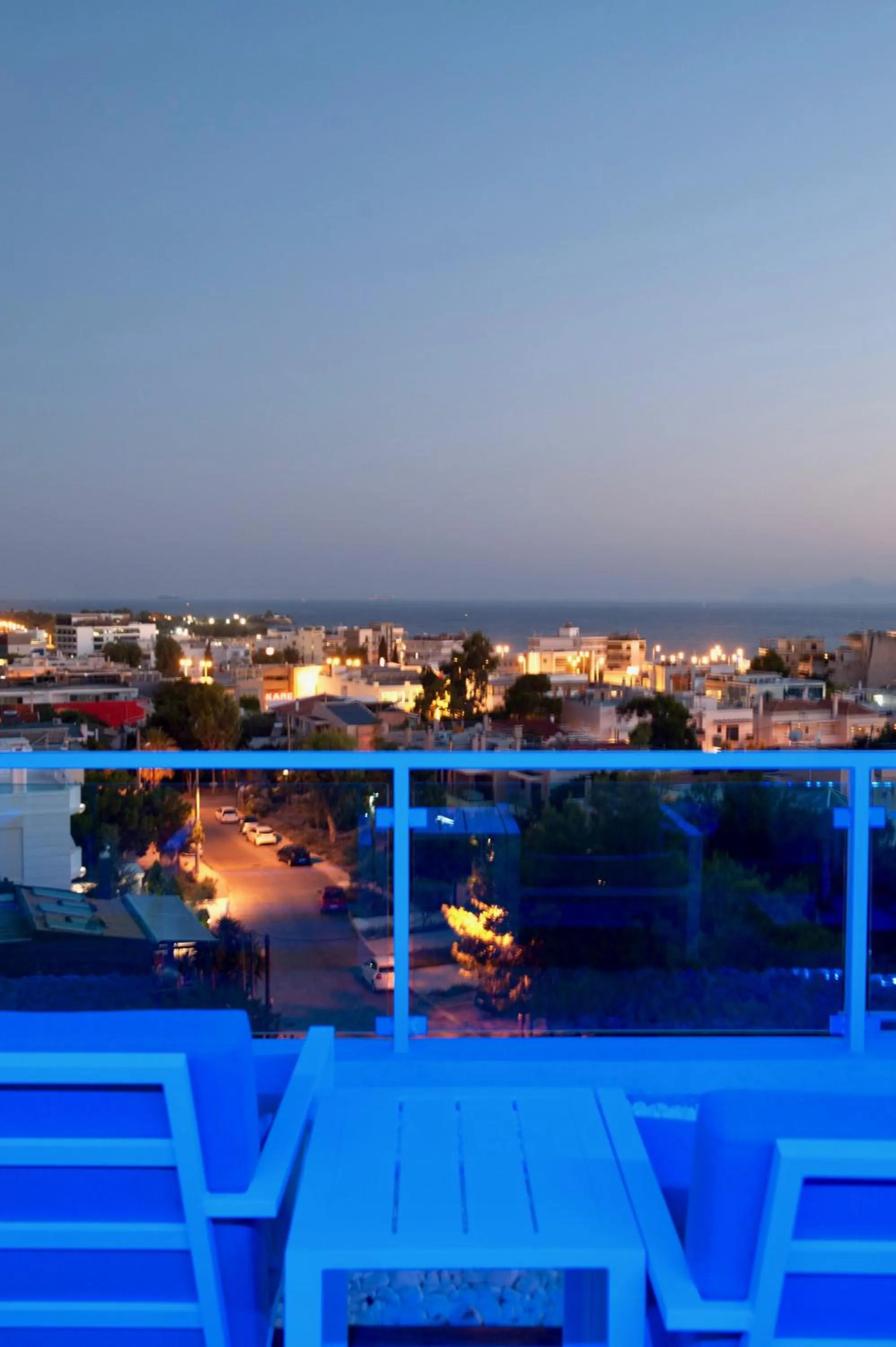 City view in Scale Suites