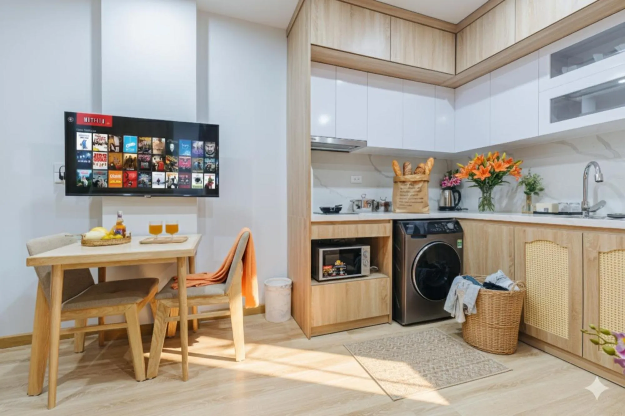 Kitchen or kitchenette in Crescendo Urban Stay - STAY 24h