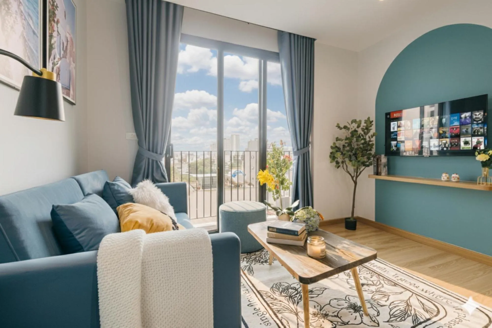 Living room in Crescendo Urban Stay - STAY 24h