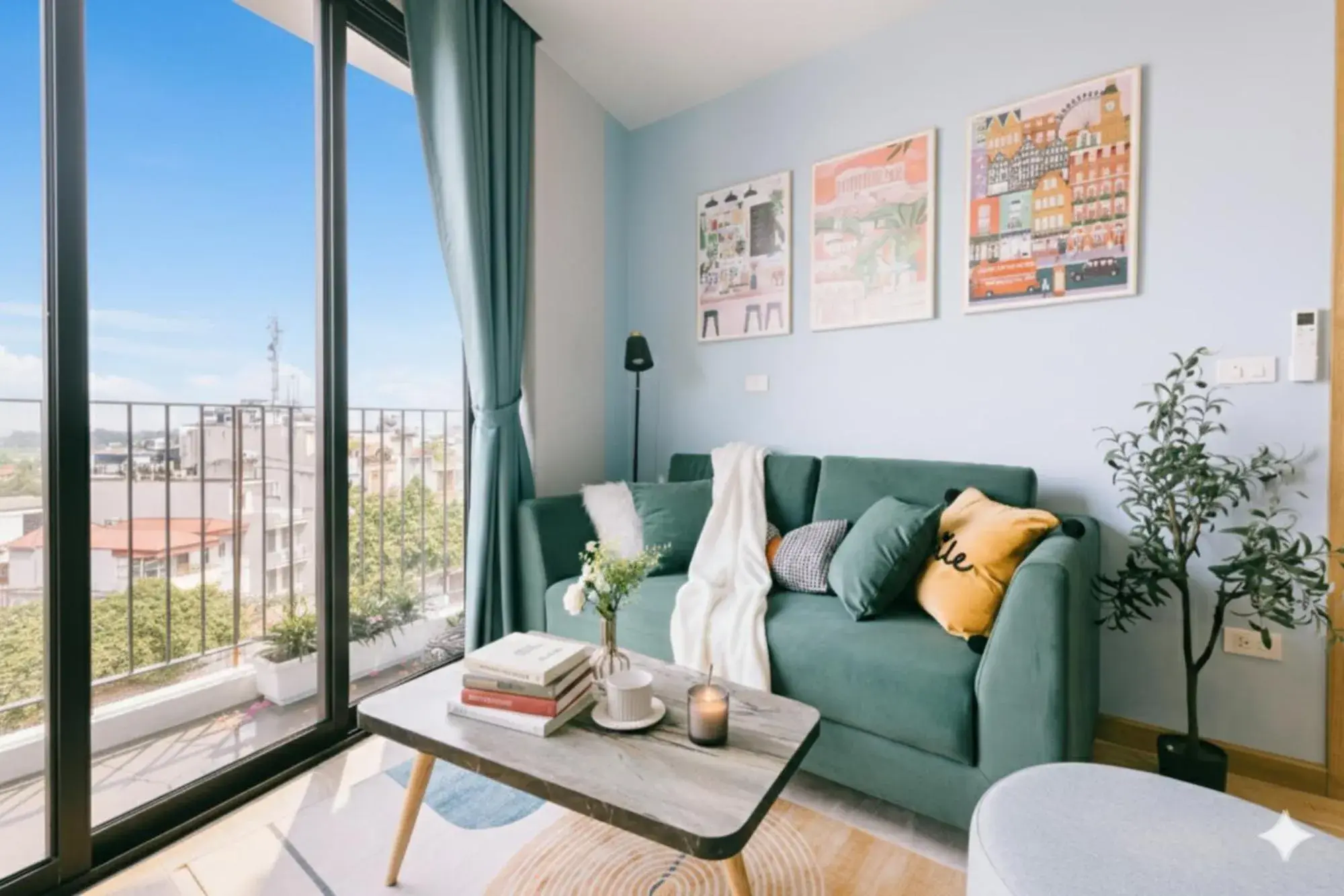 Living room in Crescendo Urban Stay - STAY 24h Living room in Crescendo Urban Stay - STAY 24h