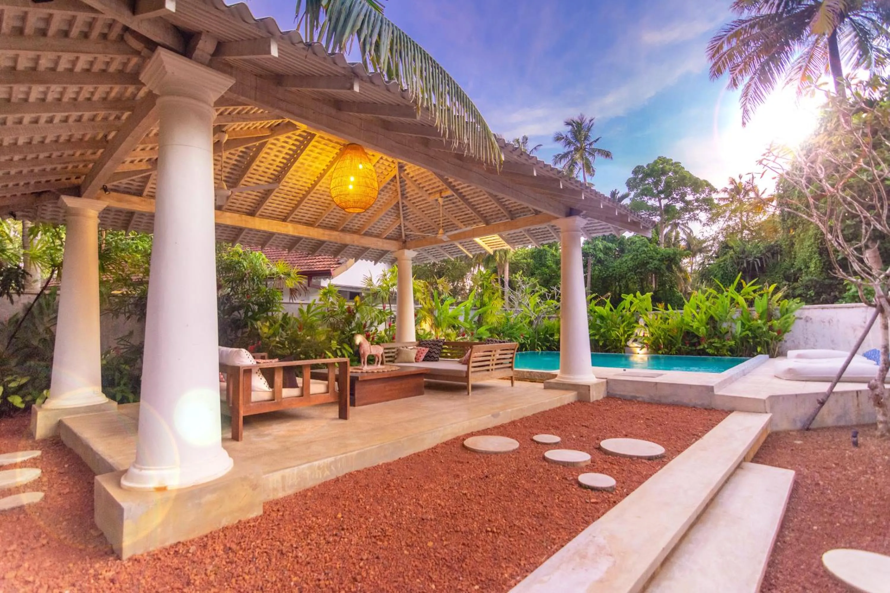 Patio in Sattva Ahangama