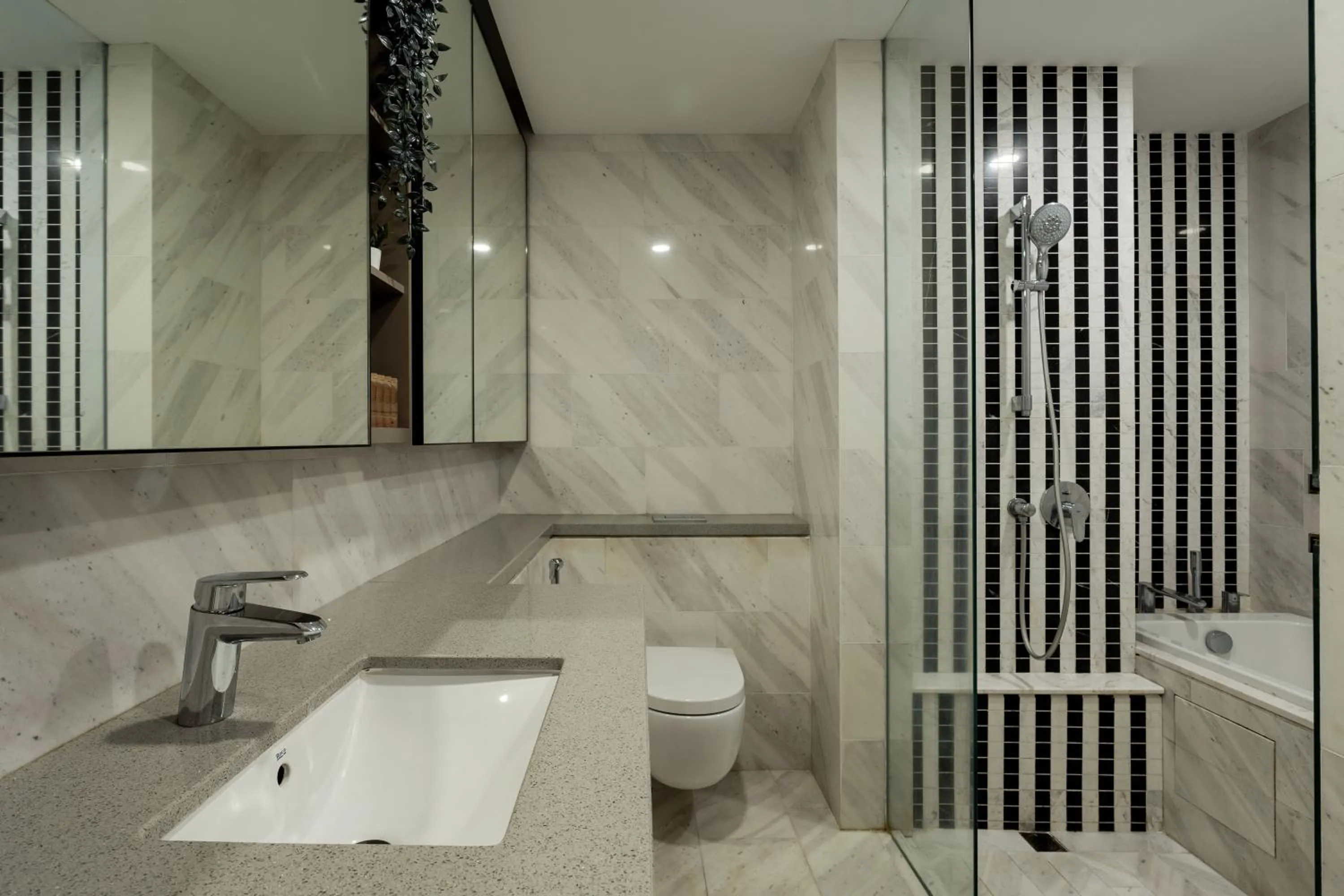 Shower in Eaton Residences by Sutera at KLCC