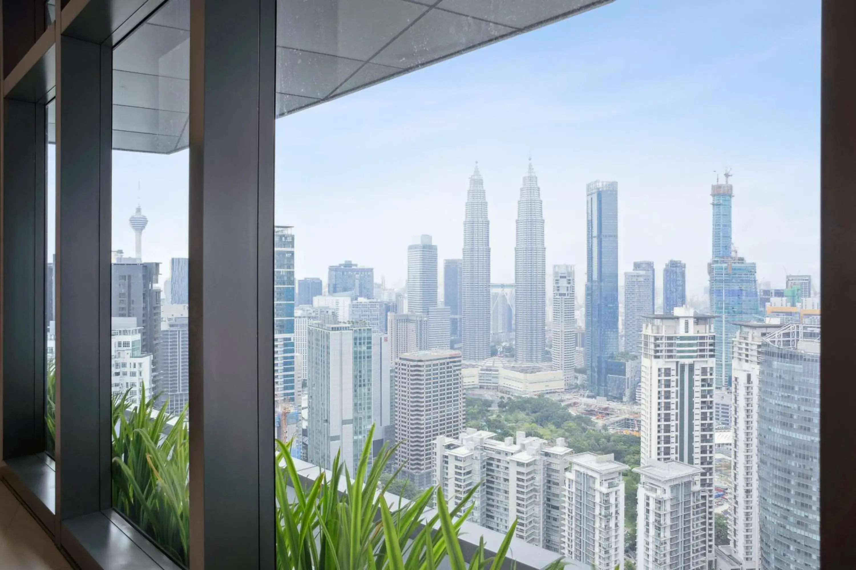 City view in Eaton Residences by Sutera at KLCC City view in Eaton Residences by Sutera at KLCC