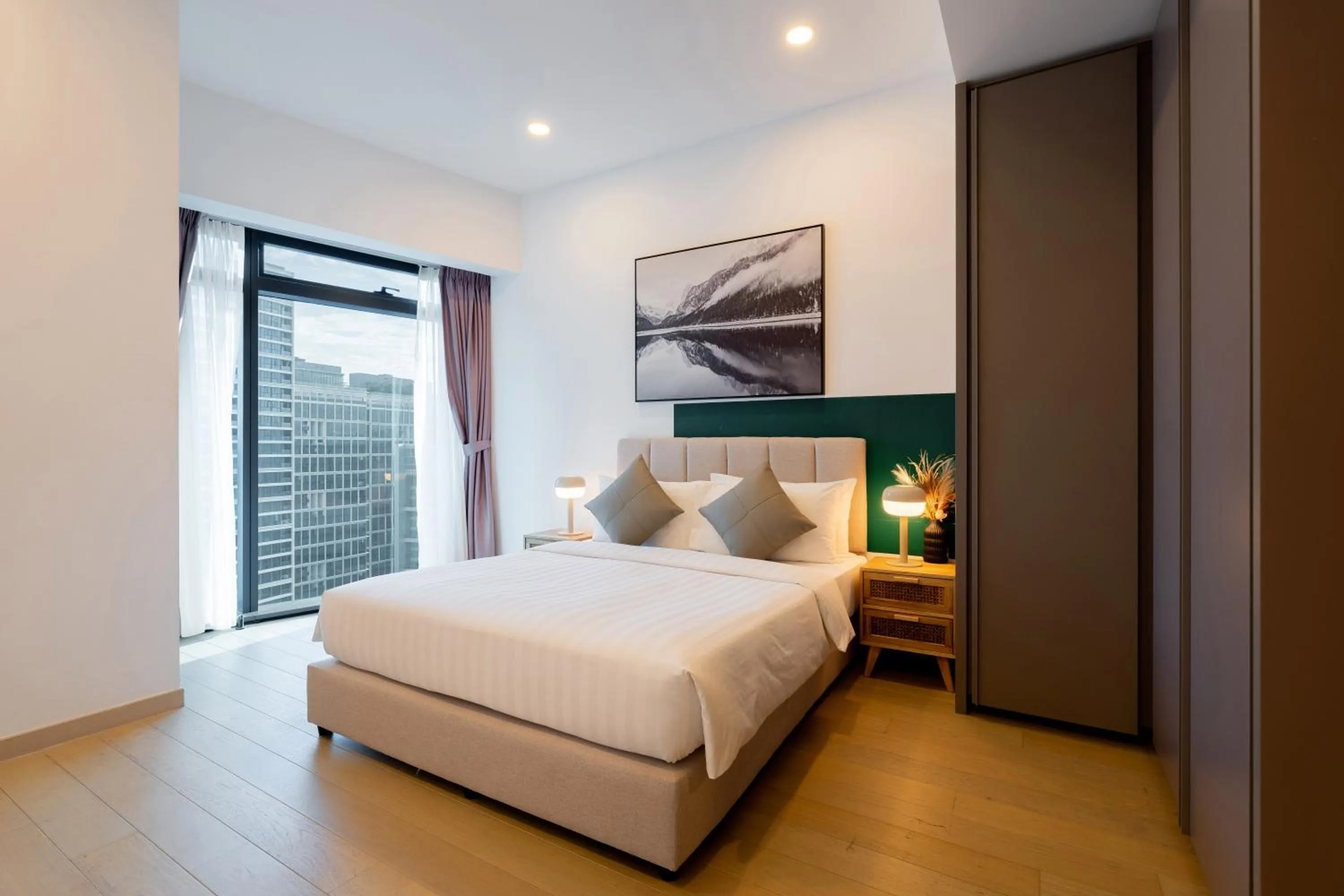 Bed in Eaton Residences by Sutera at KLCC