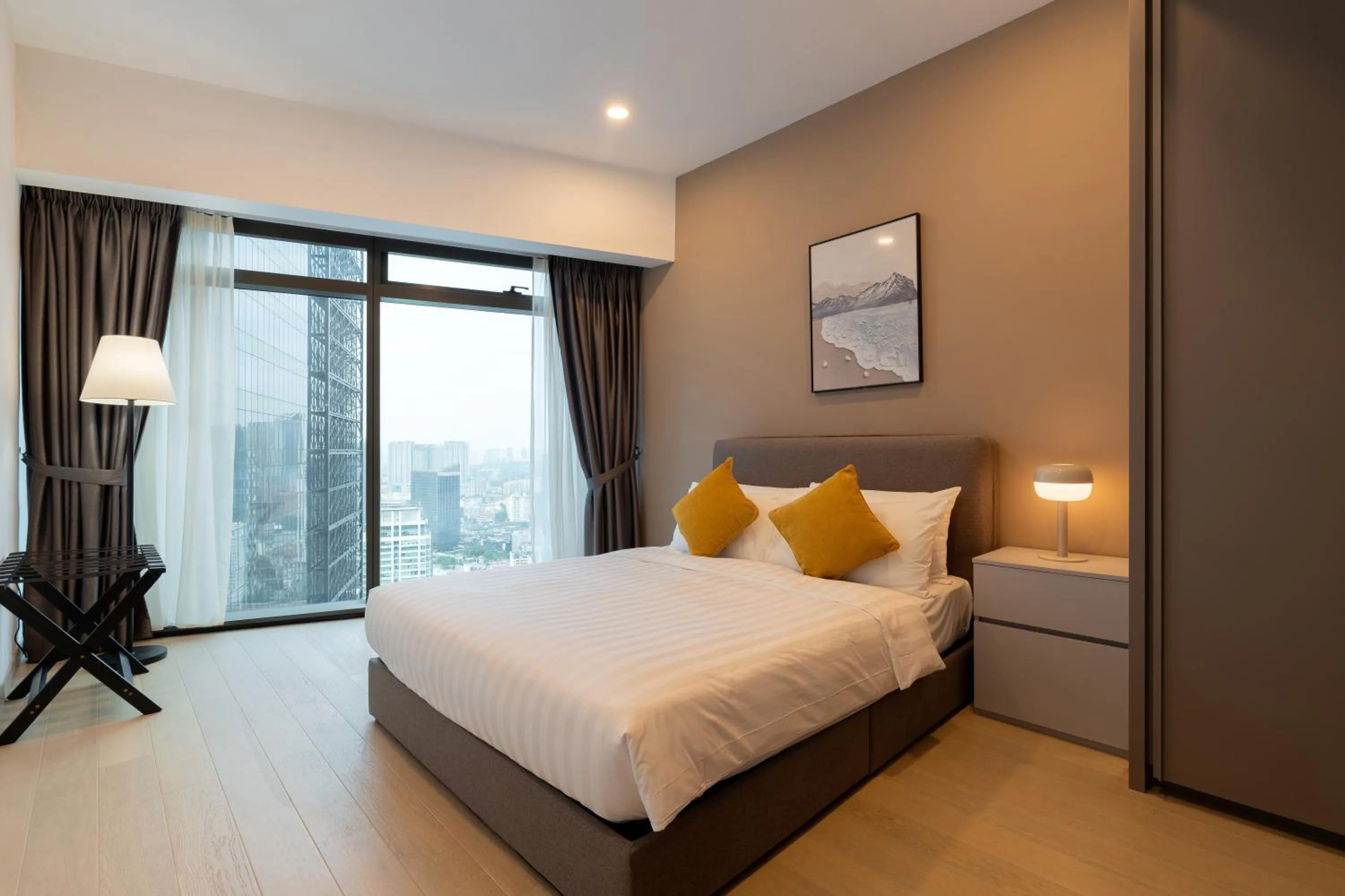 Bedroom, Bed in Eaton Residences by Sutera at KLCC