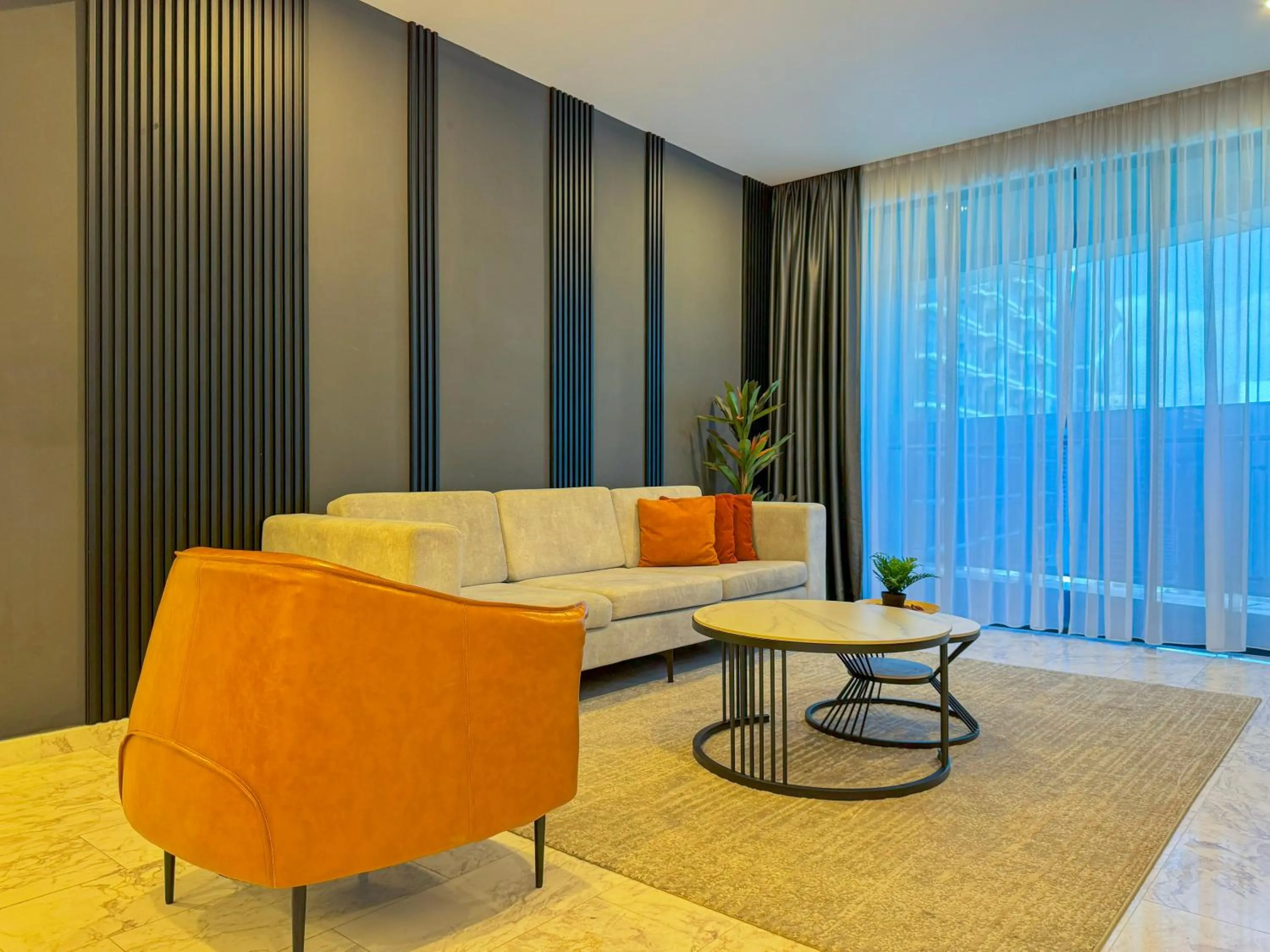 Living room in Eaton Residences by Sutera at KLCC