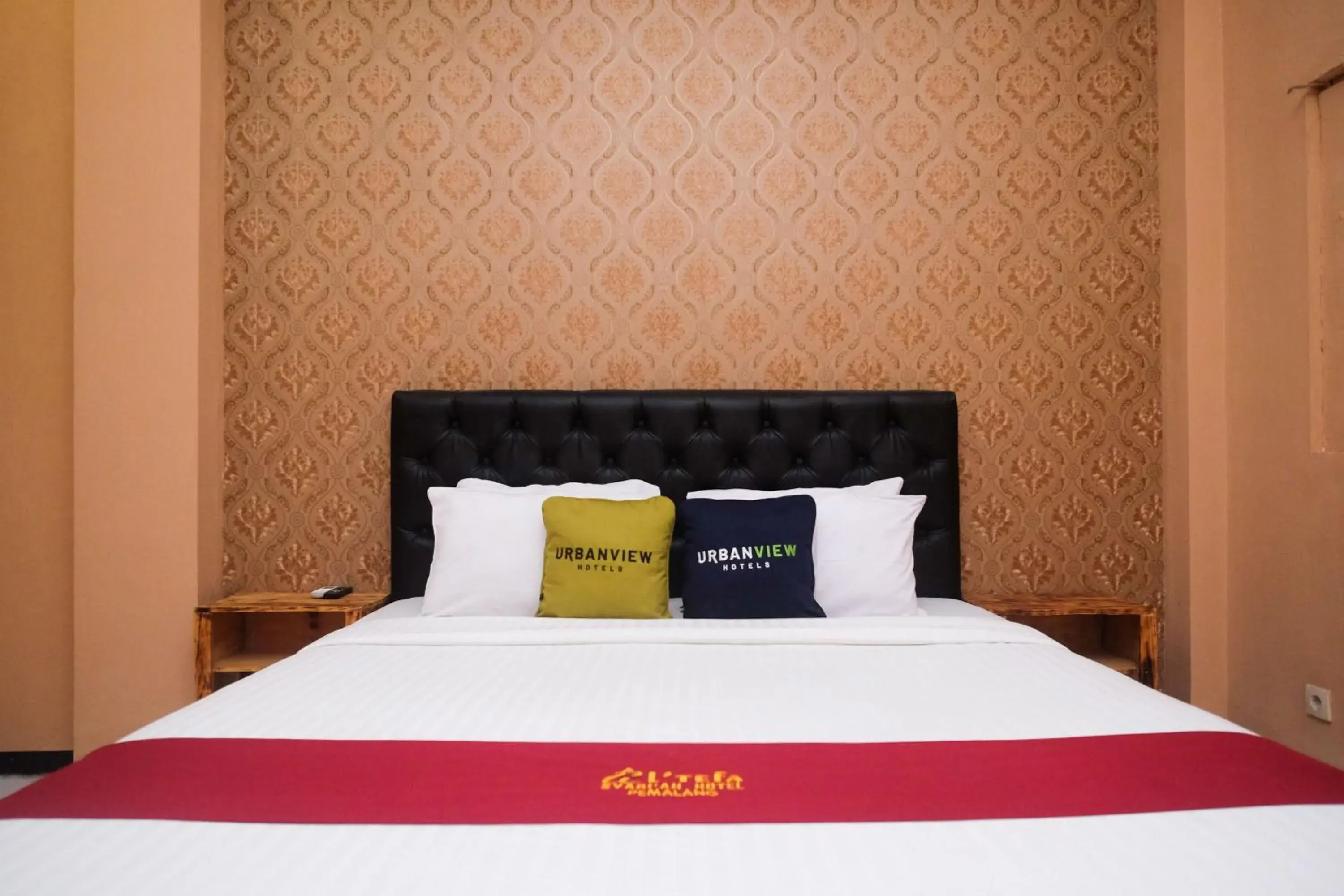Bed in Urbanview Hotel L'Tefa Pemalang Bed in Urbanview Hotel L'Tefa Pemalang