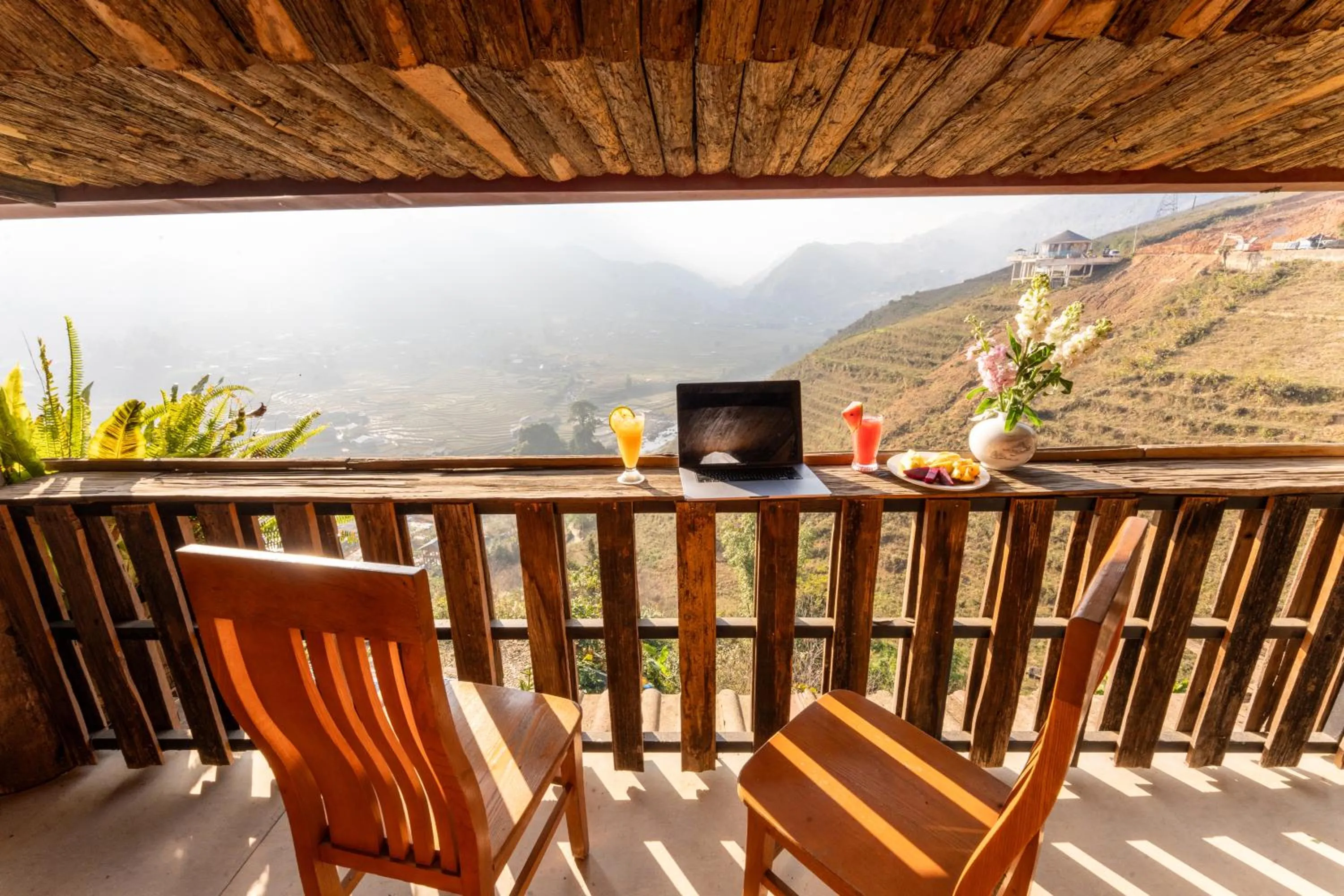 View (from property/room) in Muong Hoa River View Hotel