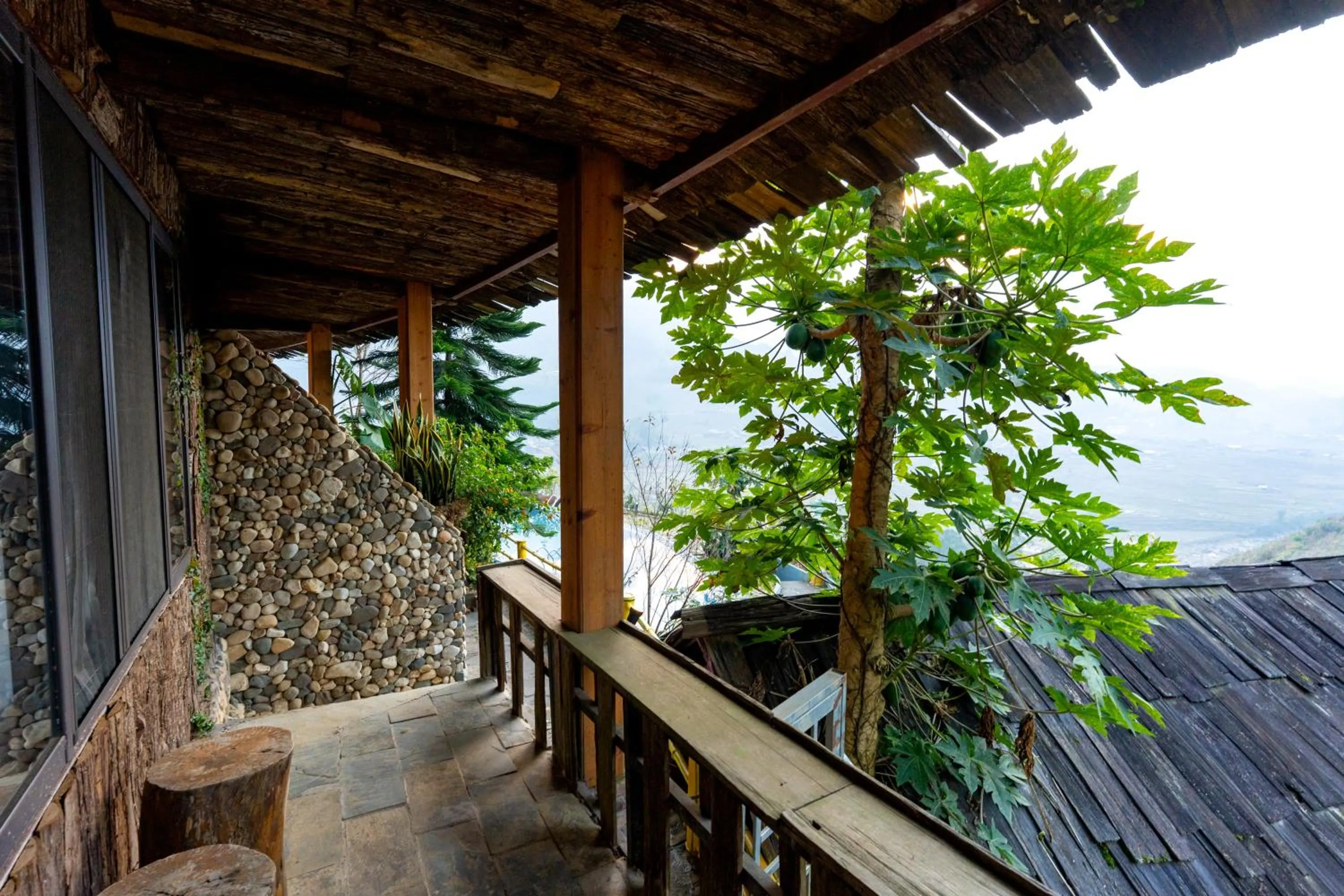 View (from property/room) in Muong Hoa River View Hotel