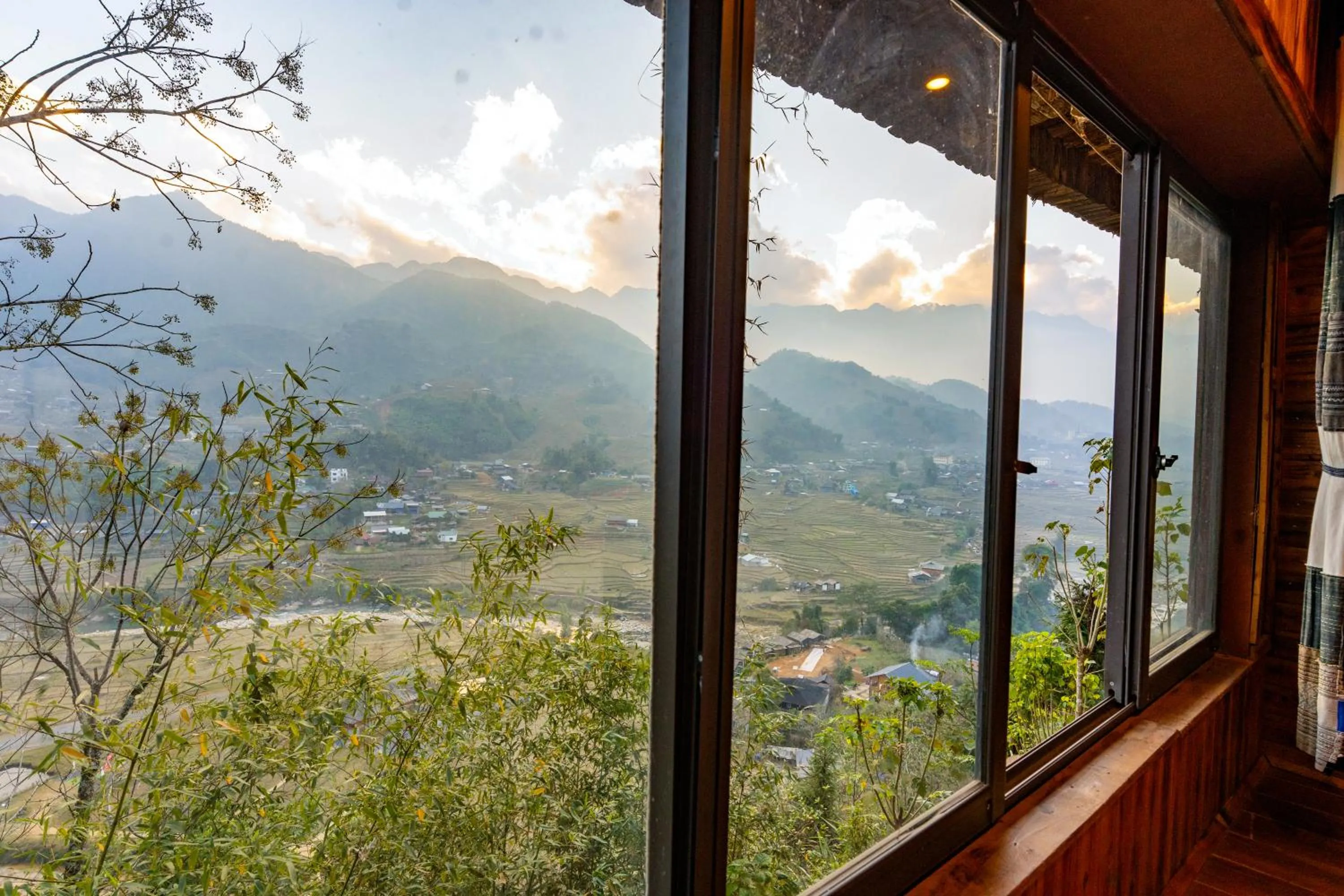 View (from property/room) in Muong Hoa River View Hotel