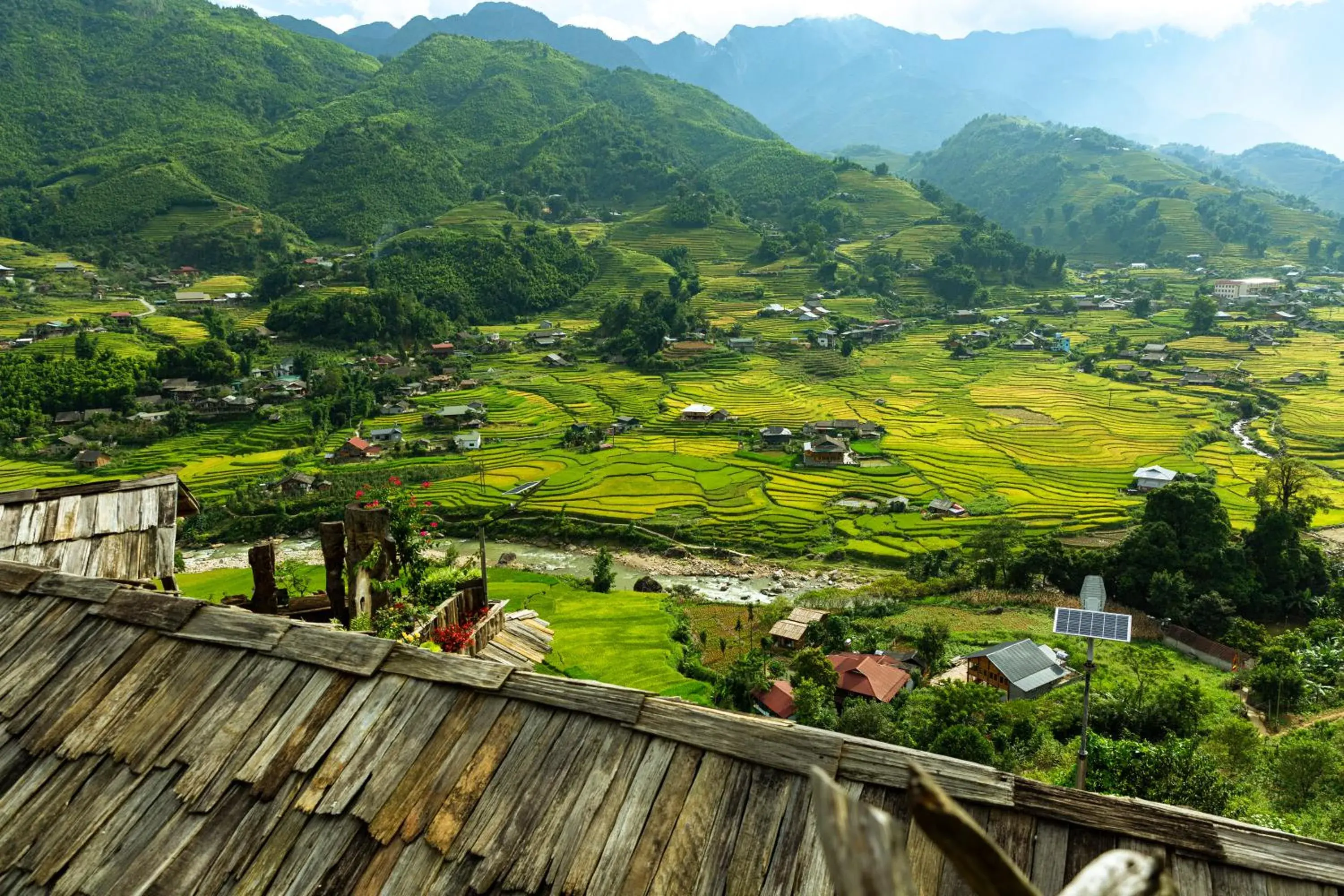 View (from property/room) in Muong Hoa River View Hotel View (from property/room) in Muong Hoa River View Hotel